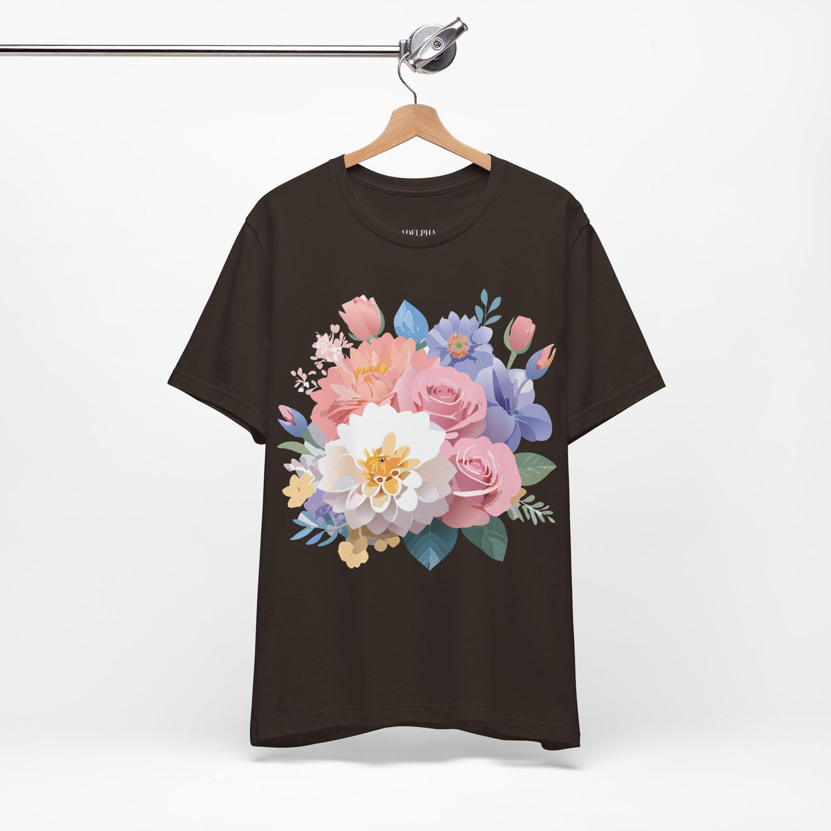 Floral Graphic Tee Shirt - Bella+Canvas Unisex 100 Cotton 29