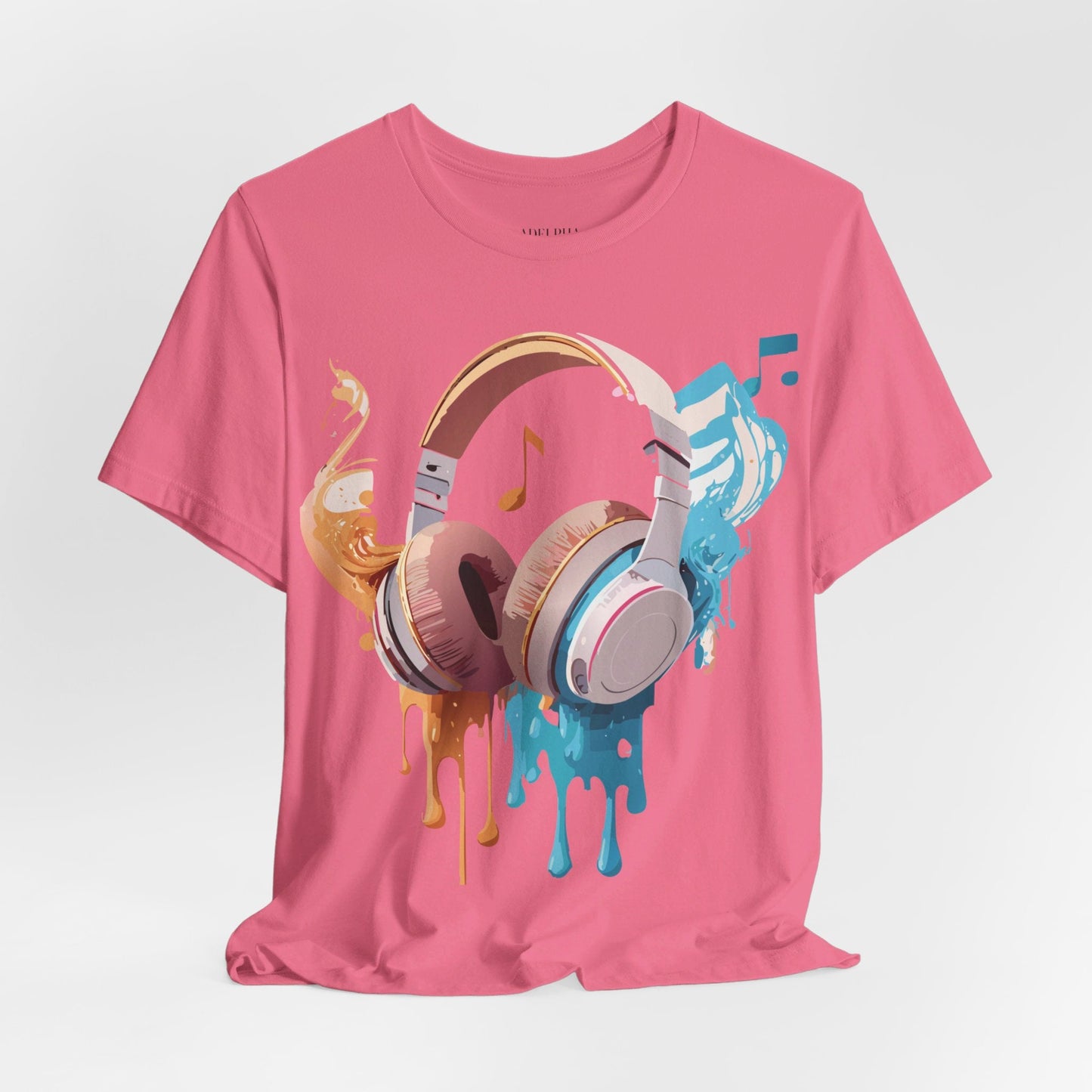 Unisex Graphic T Shirt With Vintage Music Inspired Artwork From Adelpha Short Sleeve Tee