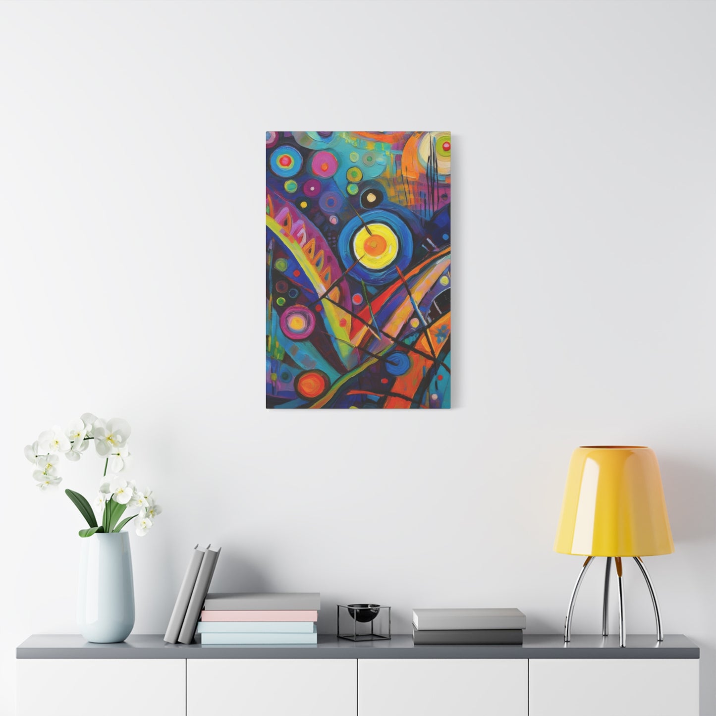 Abstract Oil Painting Print Canvas 20x24,20x30,24x30 24x32,24x36,30x40 32x48,36x48,40x60 Pine-Wood Inner Frame ABS-127