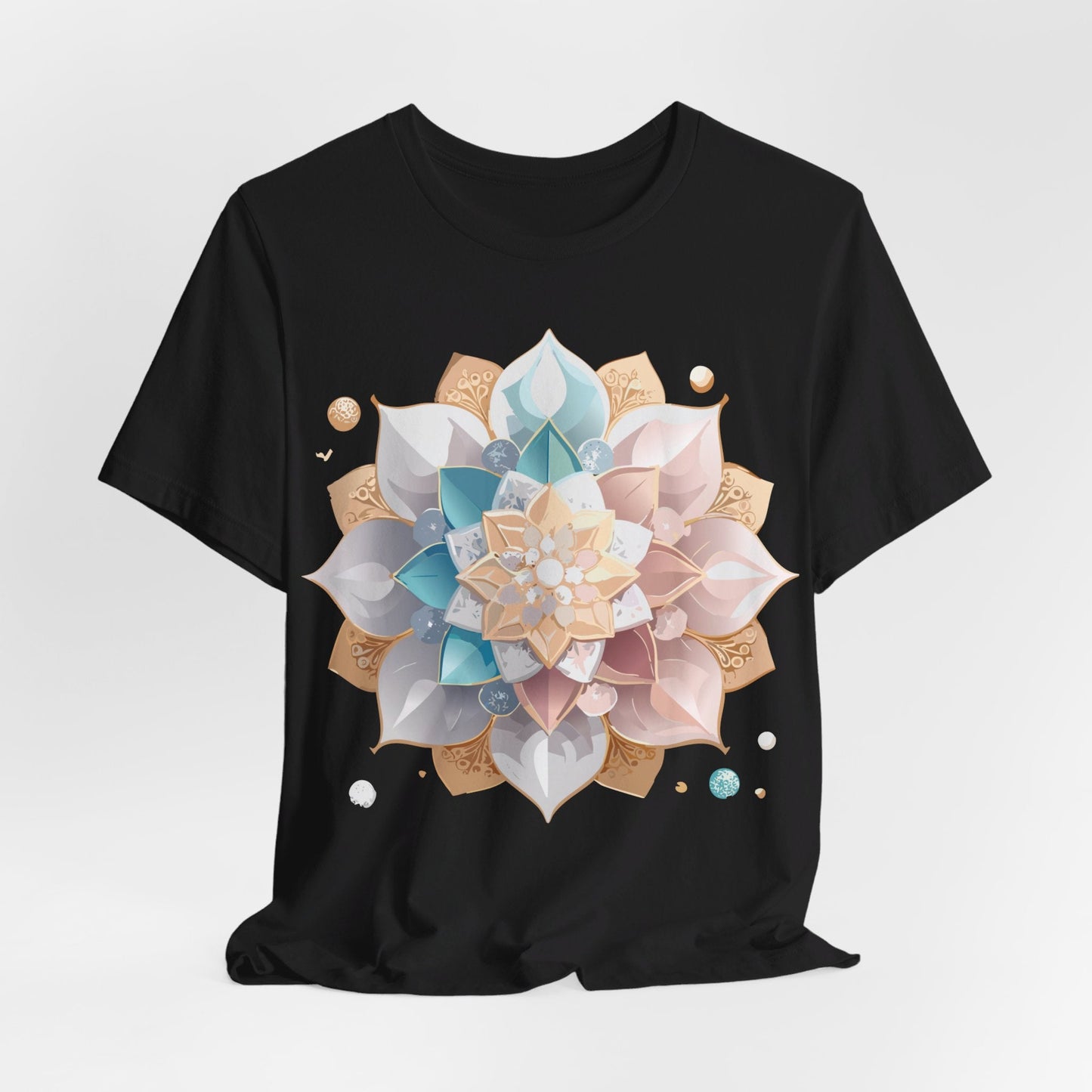 Mandala Graphic Tee Unisex Vintage Inspired Art Design Shirt By Adelpha Premium Artwear