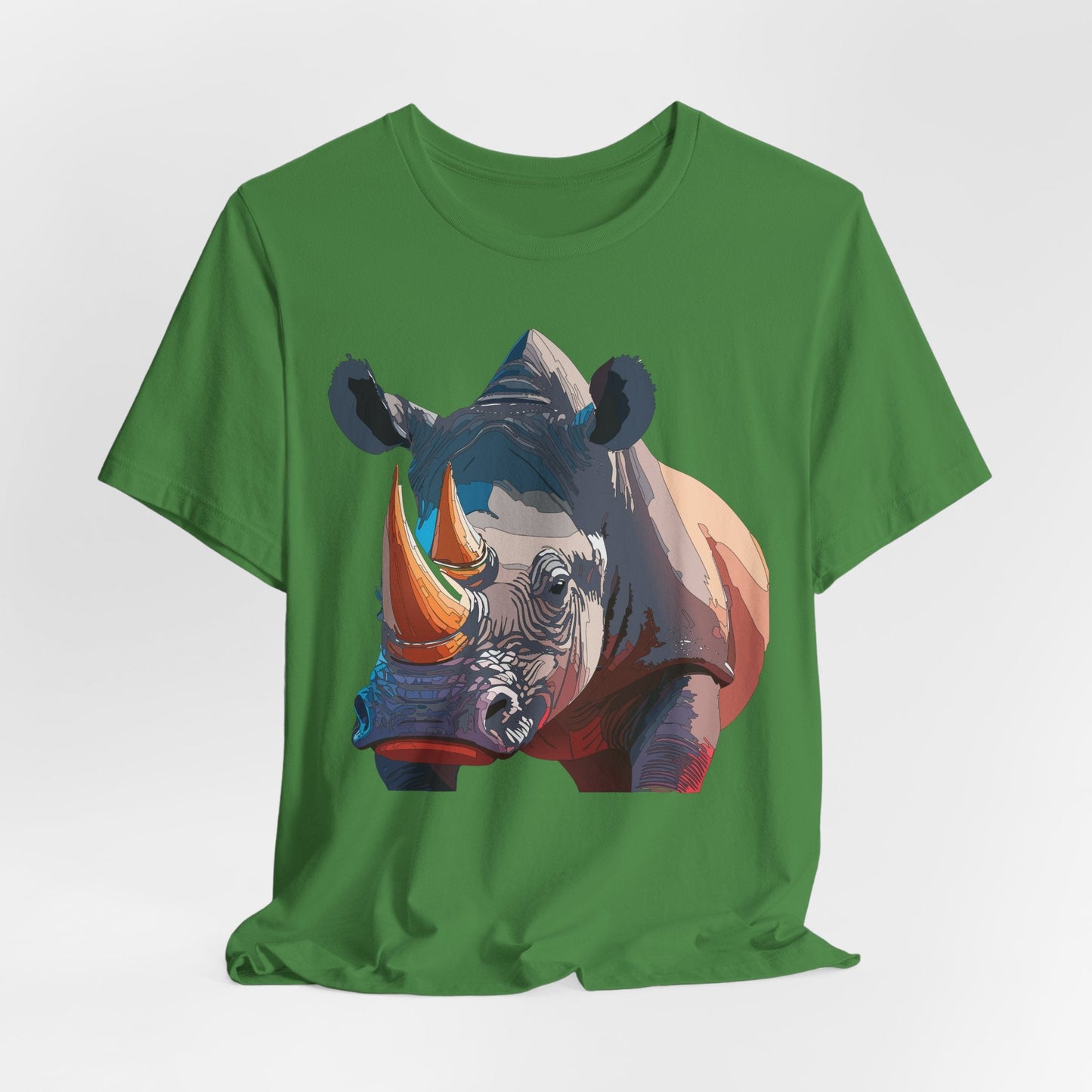 Unisex Animal Shirt Tee With Art Design Wild Animals Gildan Softstyle 64000 Graphic Tee