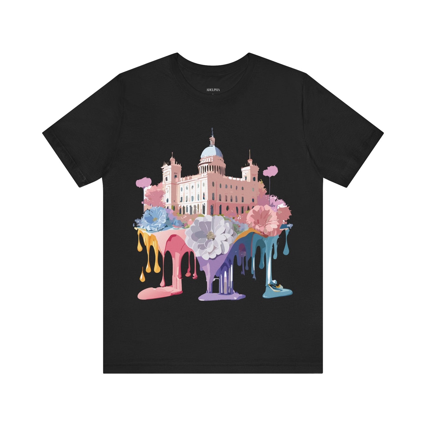 Madrid Tourist Shirt Graphic Tee Unisex Vintage Inspired Artwork By Adelpha Premium Streetwear