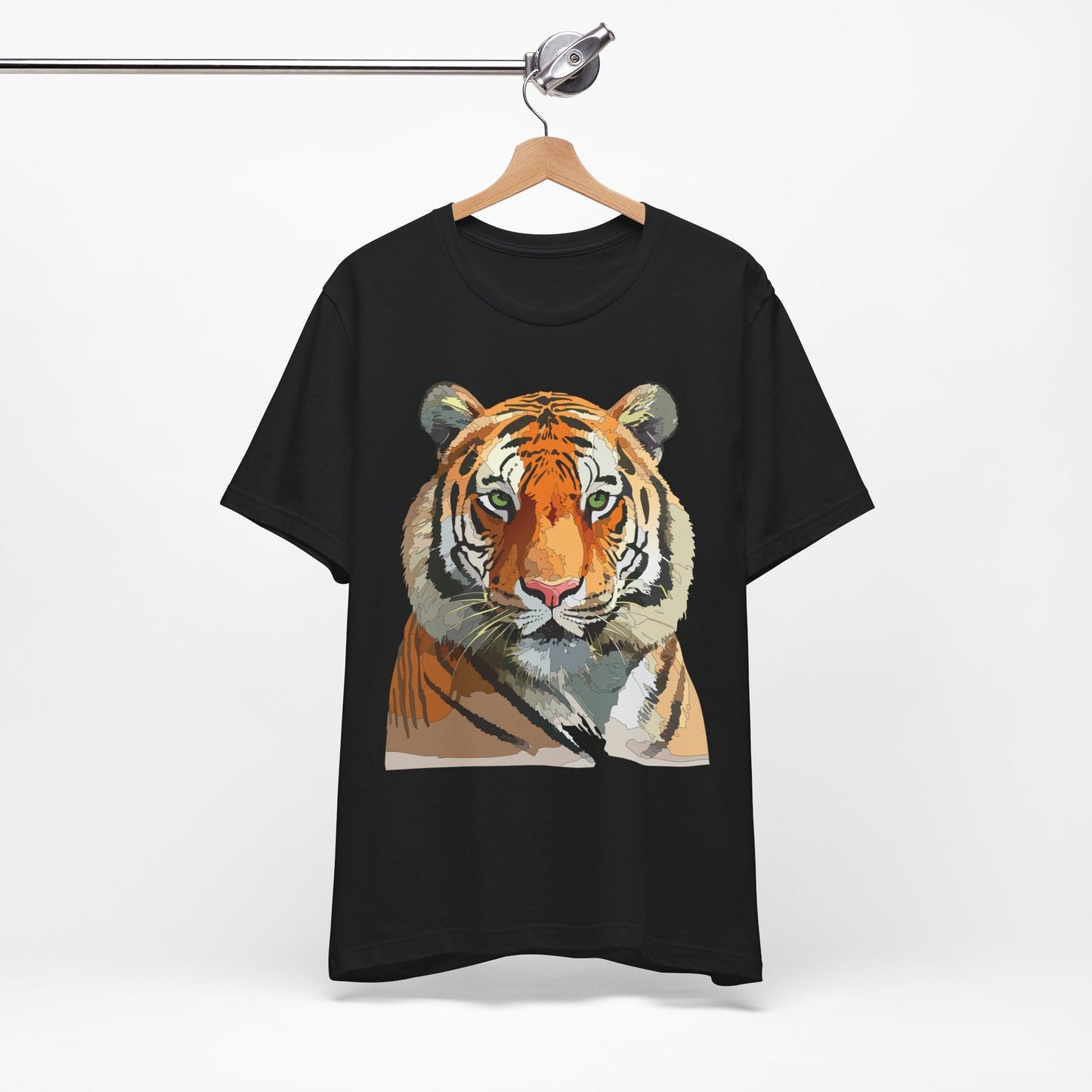 Unisex Animal Graphic Tee Shirt With Wildlife Art Design For Everyday Comfort Gildan 64000