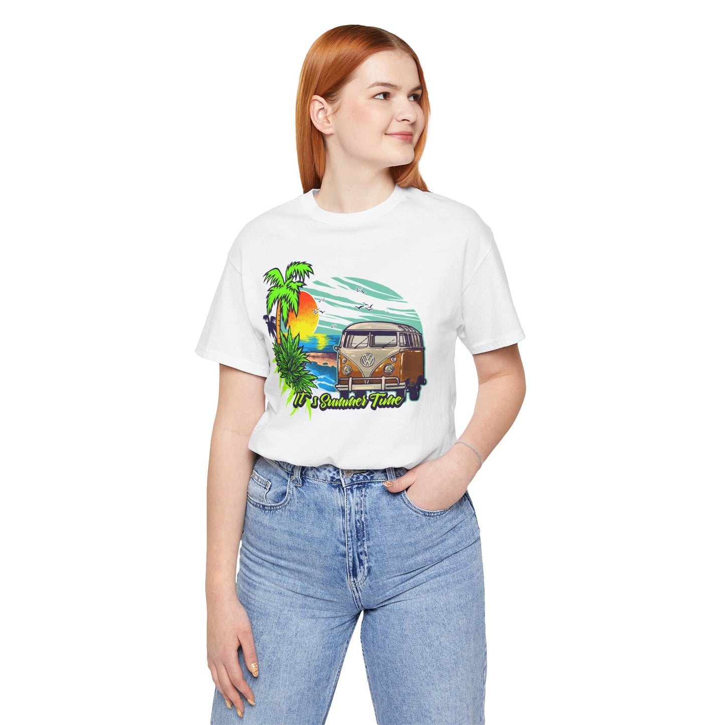 Old Bus Retro Poster Graphic Design Tee, Old Bus Shirt, Vintage Tees, Art Design T-Shirt, Graphic Tee, Retro Art Shirts