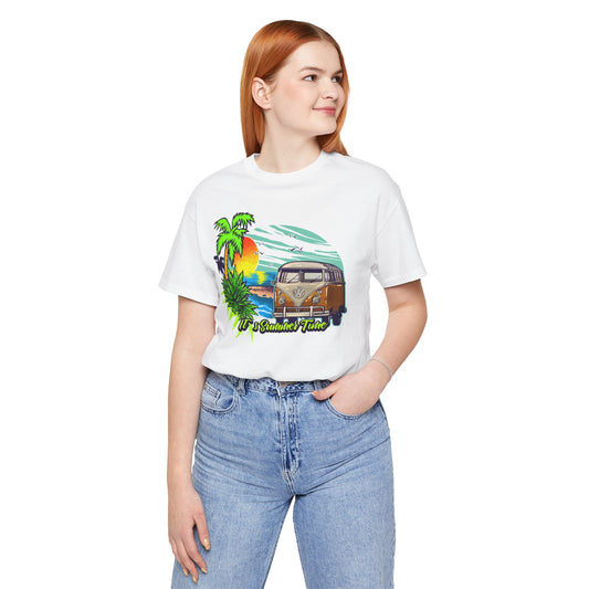 Old Bus Retro Poster Graphic Design Tee, Old Bus Shirt, Vintage Tees, Art Design T-Shirt, Graphic Tee, Retro Art Shirts