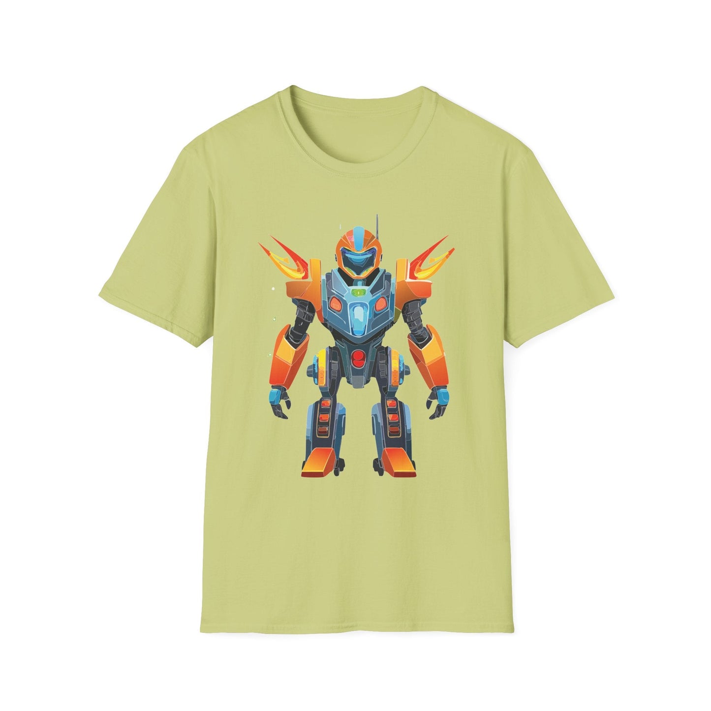 Cyborg Tee Unisex Robot Shirt Terminator Graphic Short Sleeve Tee Gildan Softstyle 64000 Cotton