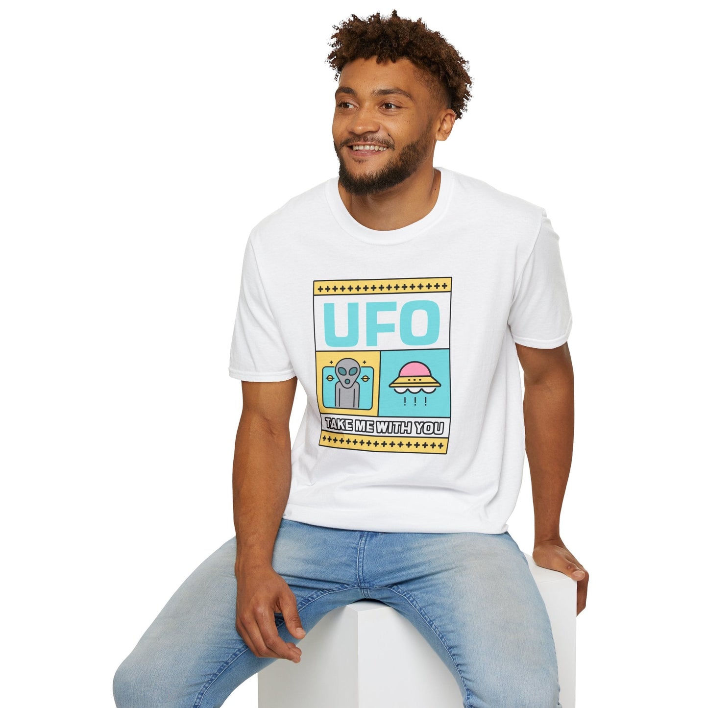 UFO Take Me With You Graphic TShirt