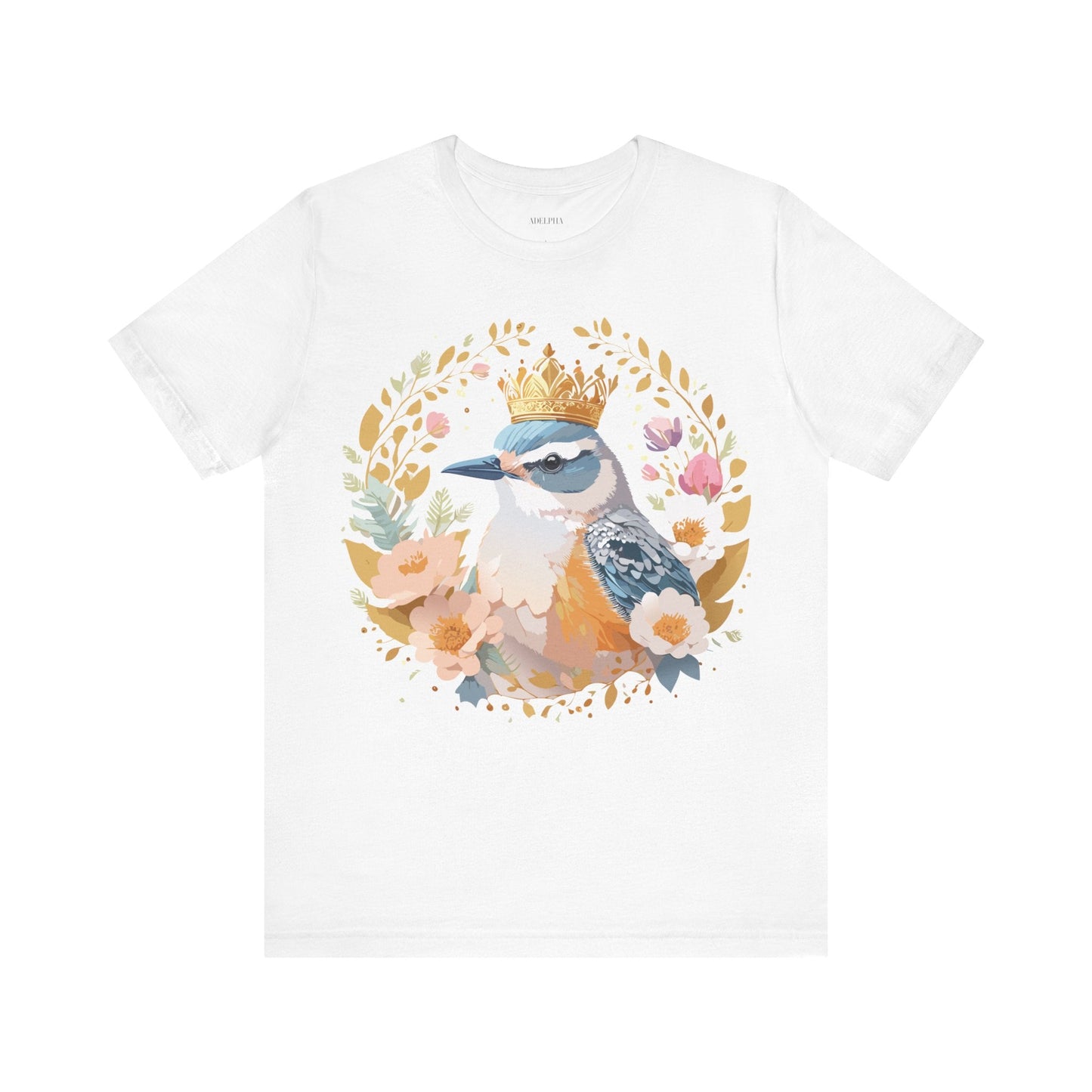 Medallion Graphic Unisex 100 Cotton Vintage Animal Medal Artwork Tee 33