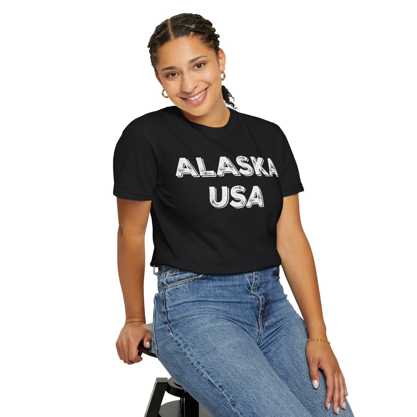Alaska USA Graphic Unisex 100 Cotton T-Shirt c3
