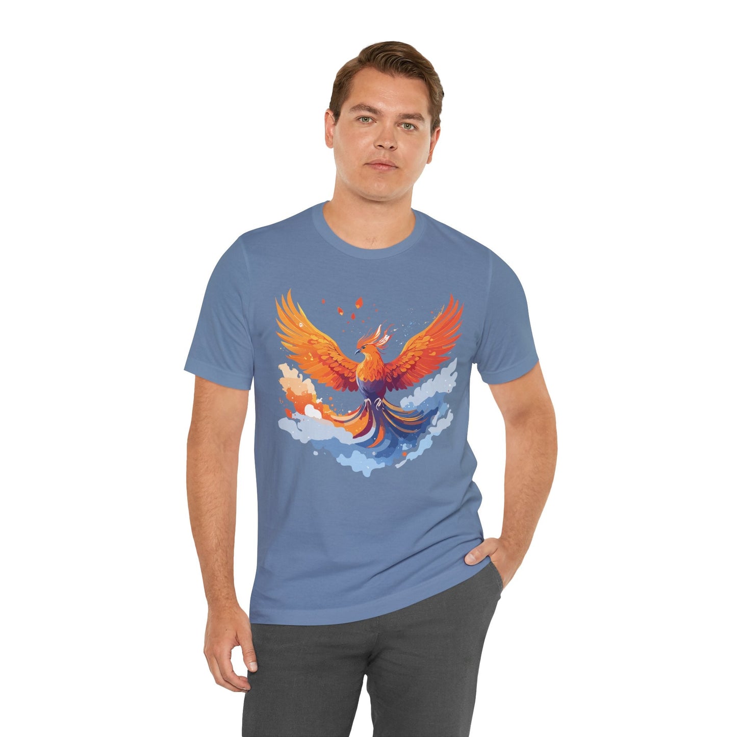 Unisex Animal Shirt With Art Design Graphic Tee Wild Animals Shirt For Everyday Wear
