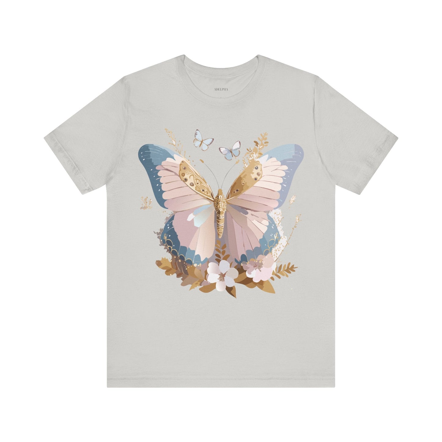 Adelpha Vintage Inspired Butterfly Graphic Tee Unisex Short Sleeve