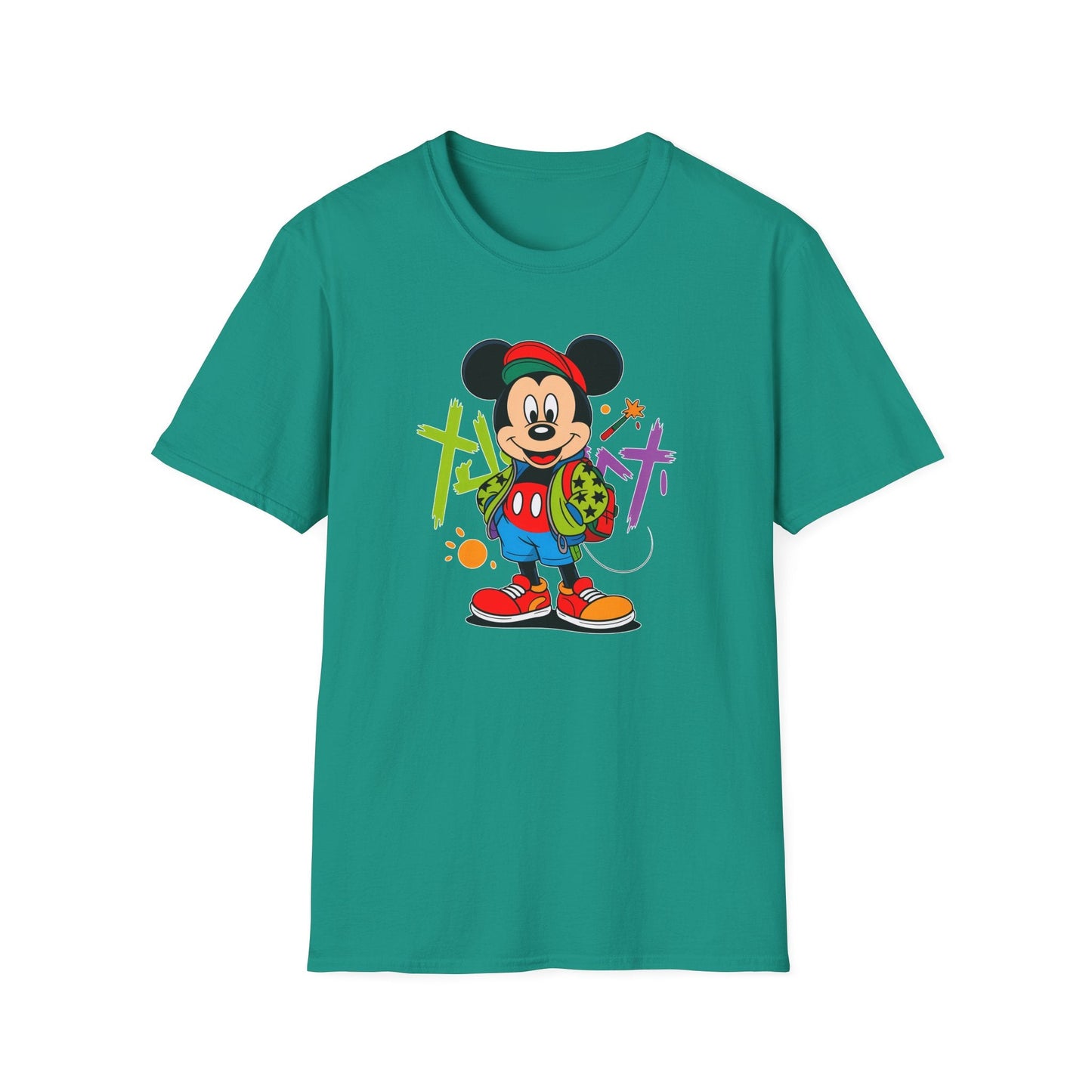 Unisex Cartoon T Shirt With Animation Artwork Funny Animals Tee For Casual Wear Everyday