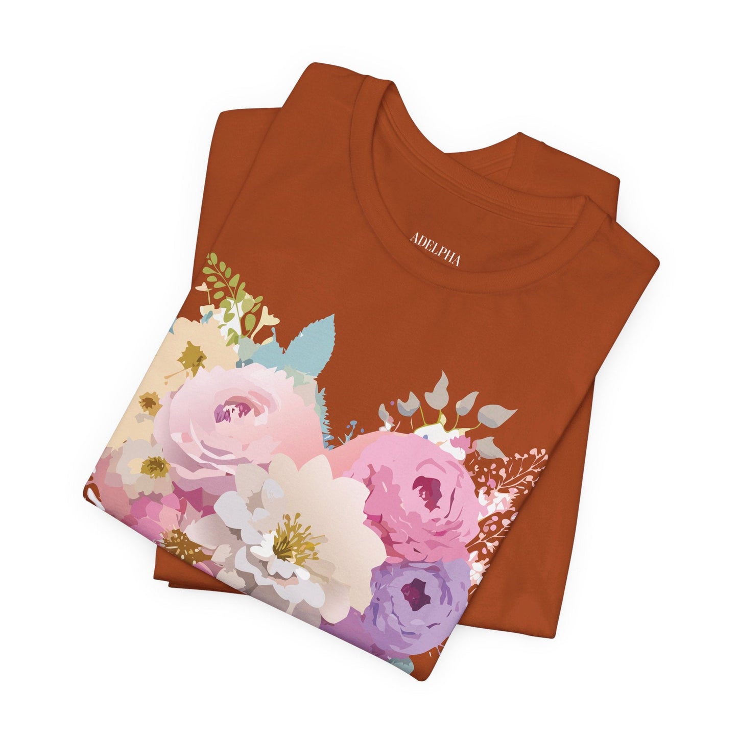 Adelpha Vintage Inspired Graphic Tee Unisex Short Sleeve Art Design Premium Quality
