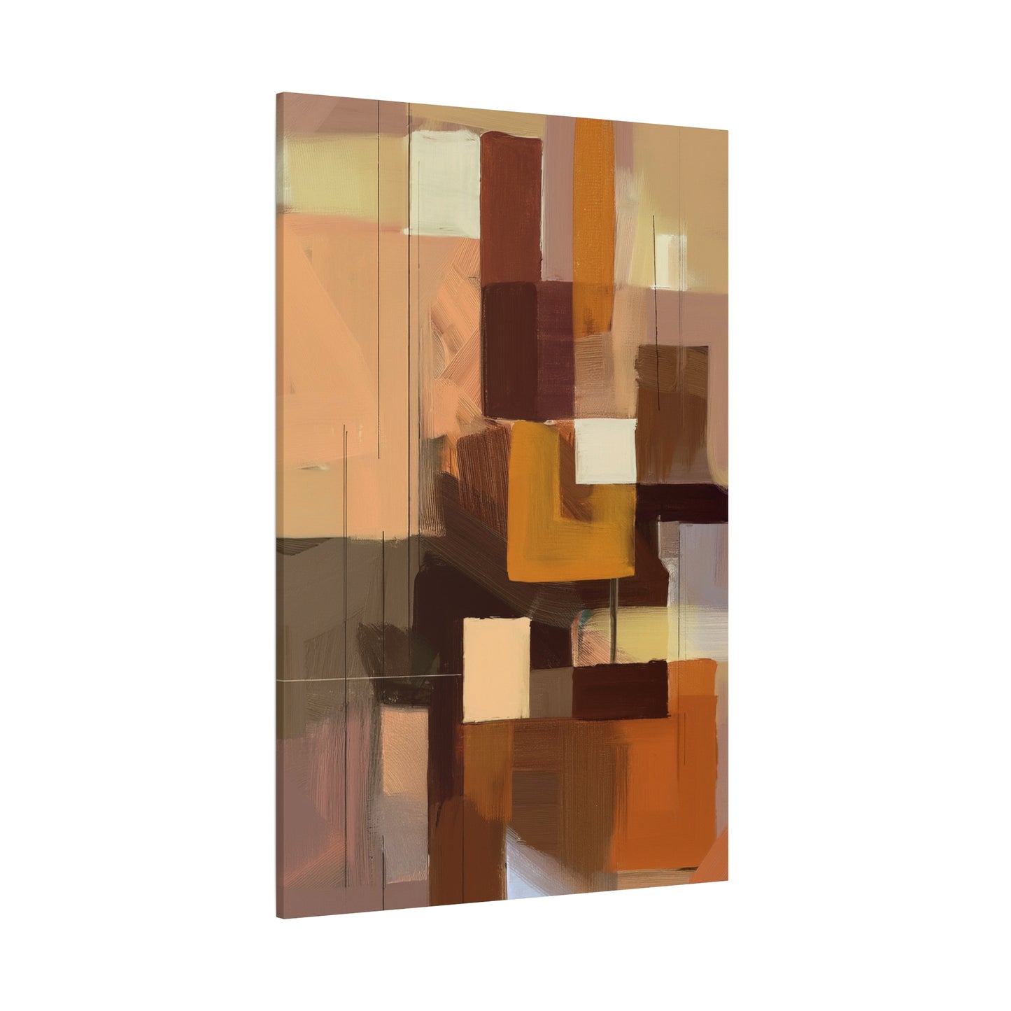 Abstract Geometric Painting Print Canvas 20x24,20x30,24x30 24x32,24x36,30x40 32x48,36x48,40x60 Pine-Wood Inner Frame ABS-49