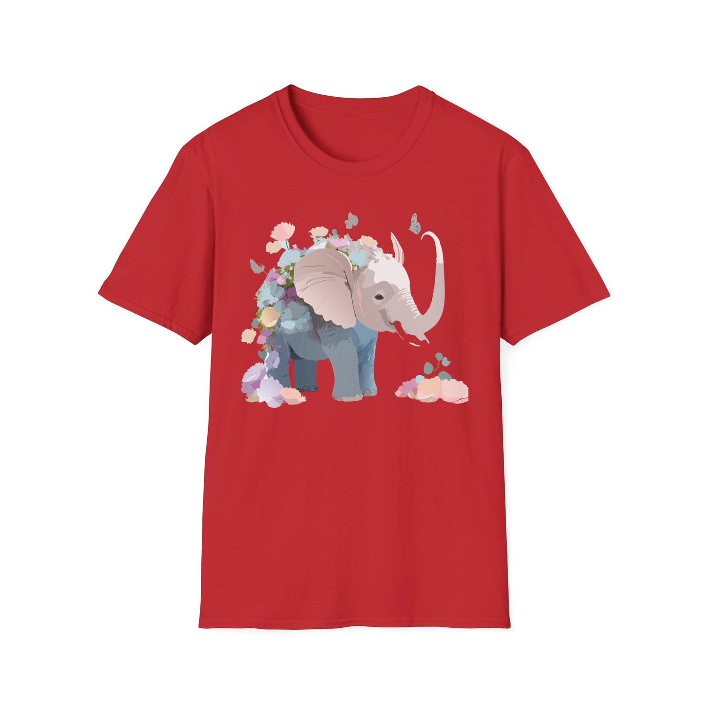 Elephant T Shirt Unisex Softstyle 64000 Elephant Tee Premium Comfort Everyday Wear