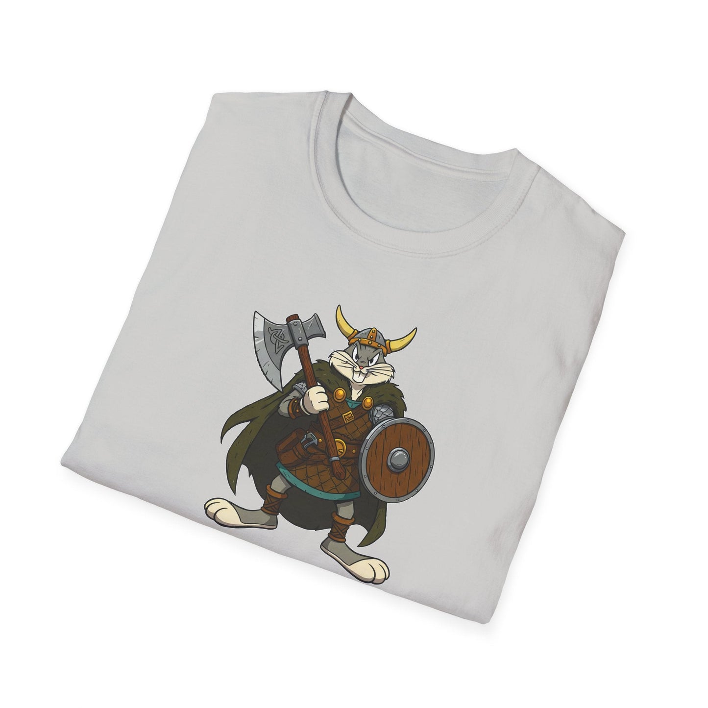 Bugs Bunny T Shirt Cartoon Design Unisex Graphic Tee Gildan Softstyle 64000 Animation Artwork