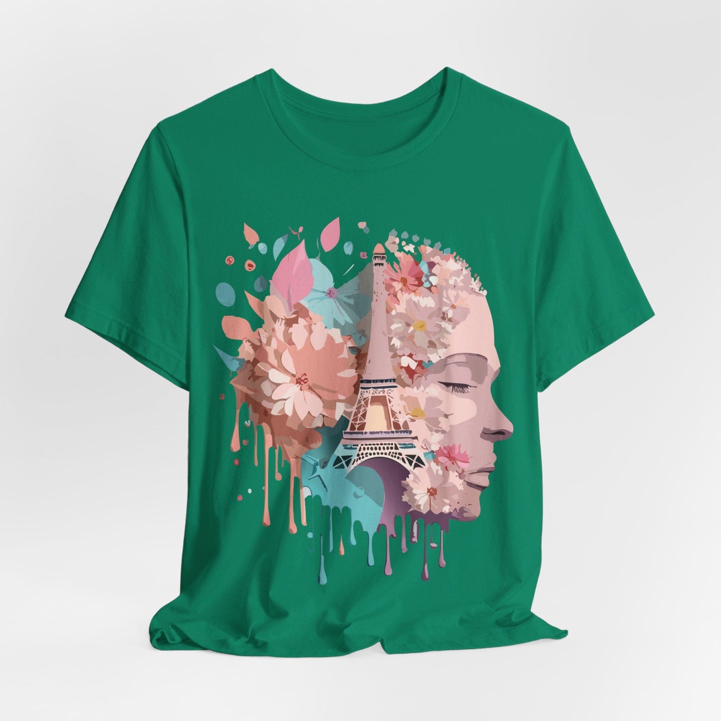 Tourist Paris Graphic Tee Unisex Jersey Short Sleeve Vintage Inspired Artwork