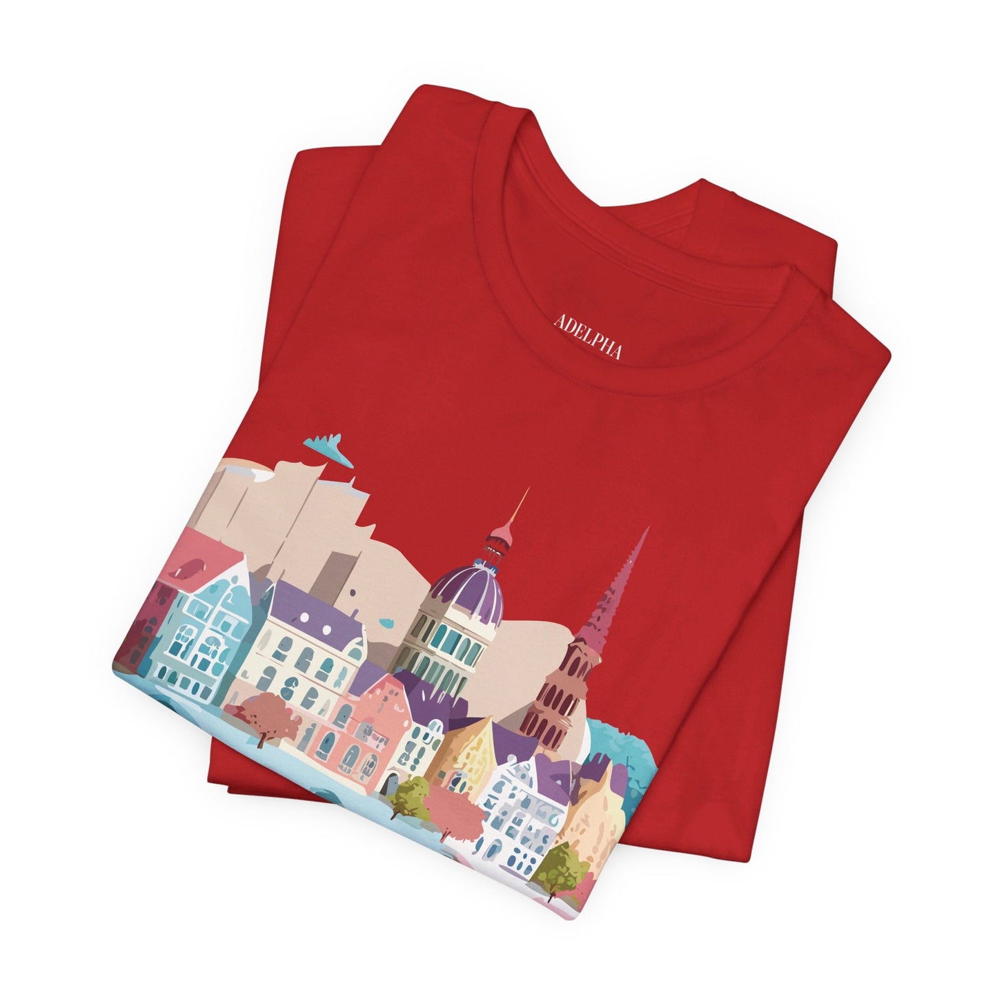 Germany Tourist Shirt Unisex Graphic Tee With Vintage Inspired Adelpha Art Premium Comfort