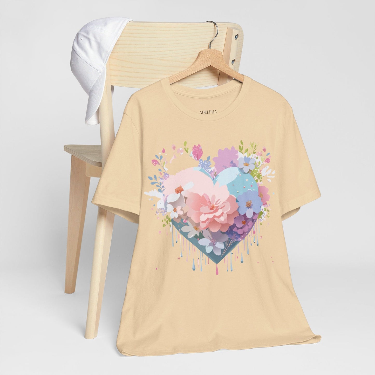 Adelpha Valentine Graphic Tee Unisex Jersey Short Sleeve Vintage Inspired Artwork