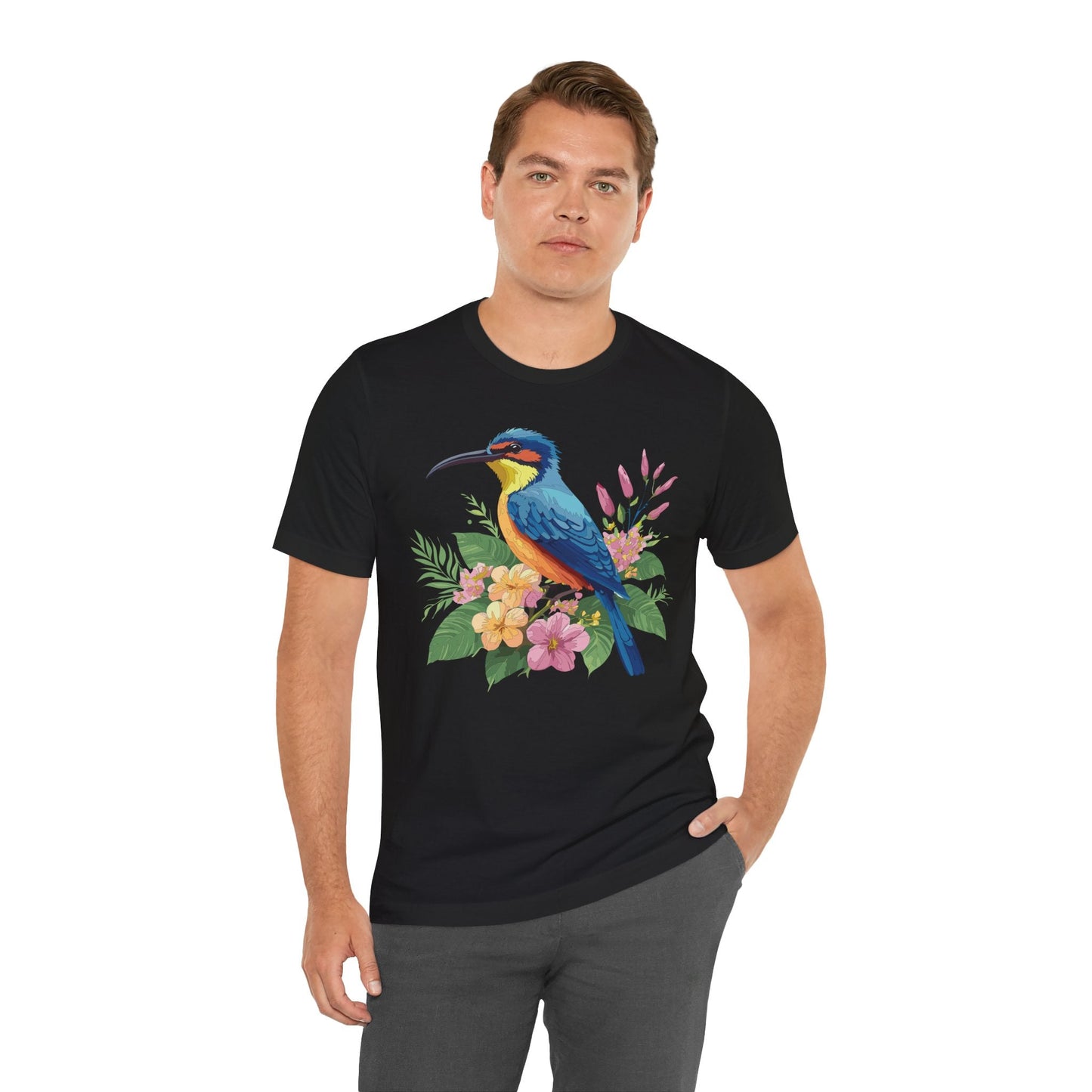 Unisex Animal Shirt Tee With Animals Art Design Wild Animals Shirt For Casual Comfort