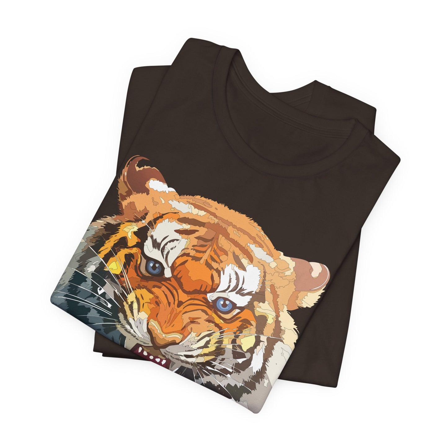 Tiger Shirt, Animal Shirt, T-Shirt with Tiger, Art Design Tee, Animal Tees, Safari T-Shirt, Graphic Design Tee 14