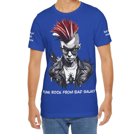 Punk Rock Tee Shirt Made To Order In USA With 100 Percent Cotton And Eco Friendly Inks