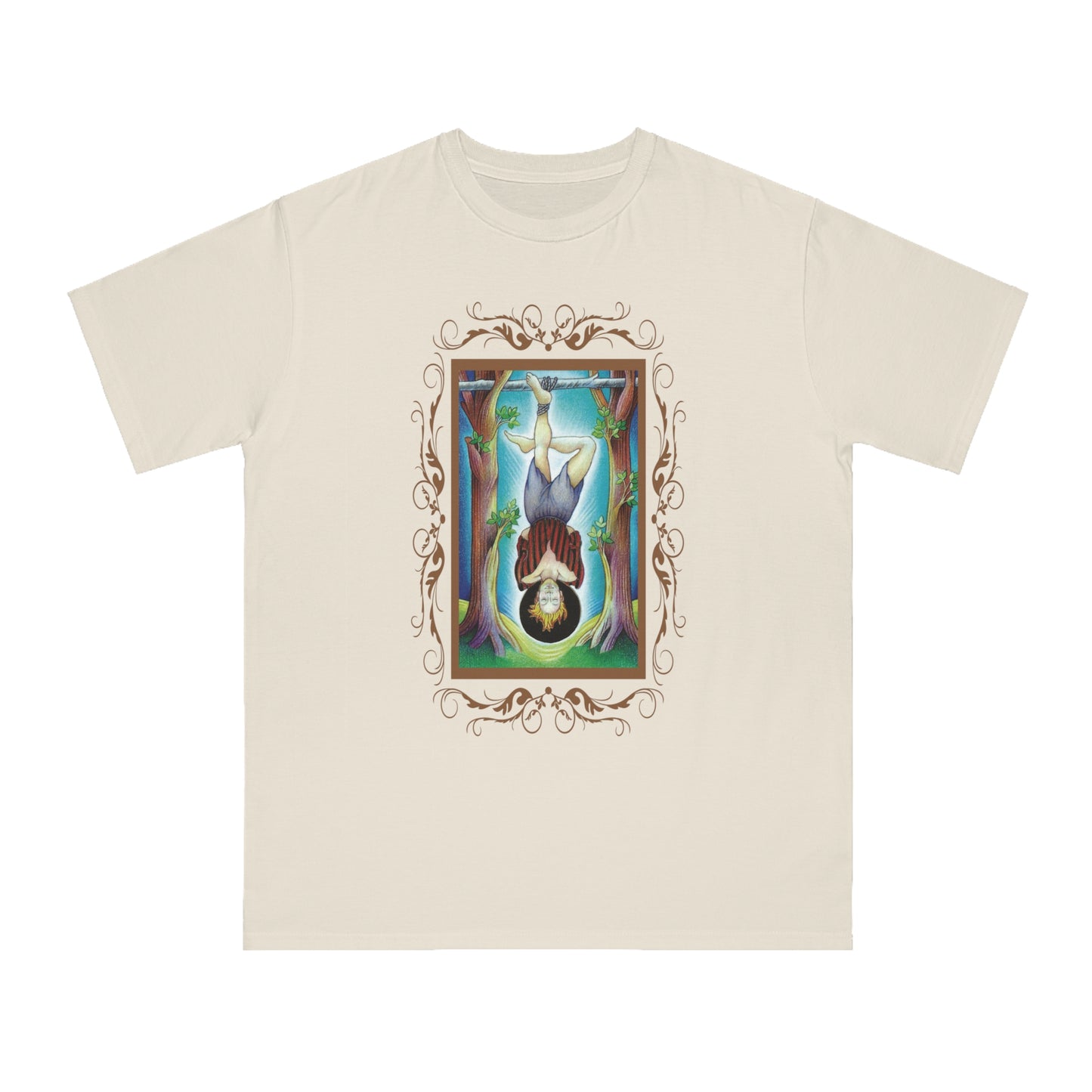 T-Shirt aus Bio-Baumwolle, Unisex, mit Tarotkarten