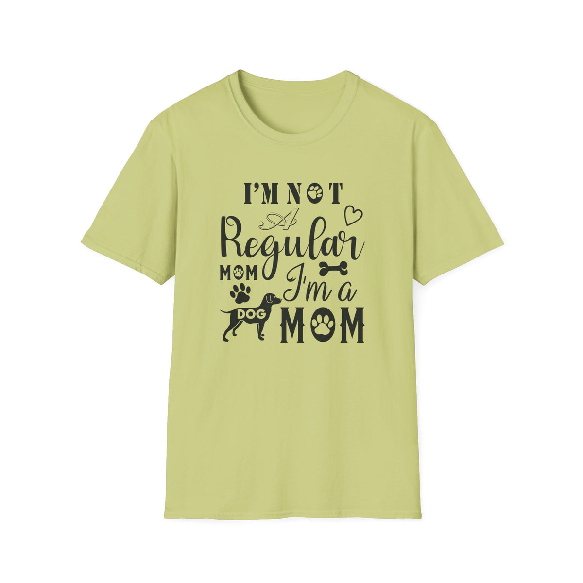 Dog Mom Pet Lover Graphic Unisex Cotton T-Shirt
