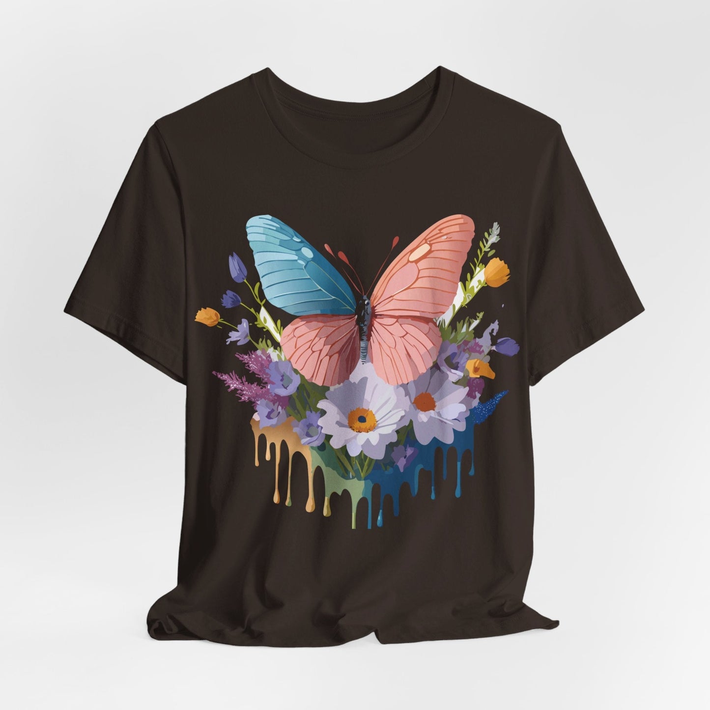 Butterfly Graphic Tee Unisex Adelpha Art Vintage Inspired Short Sleeve Shirt