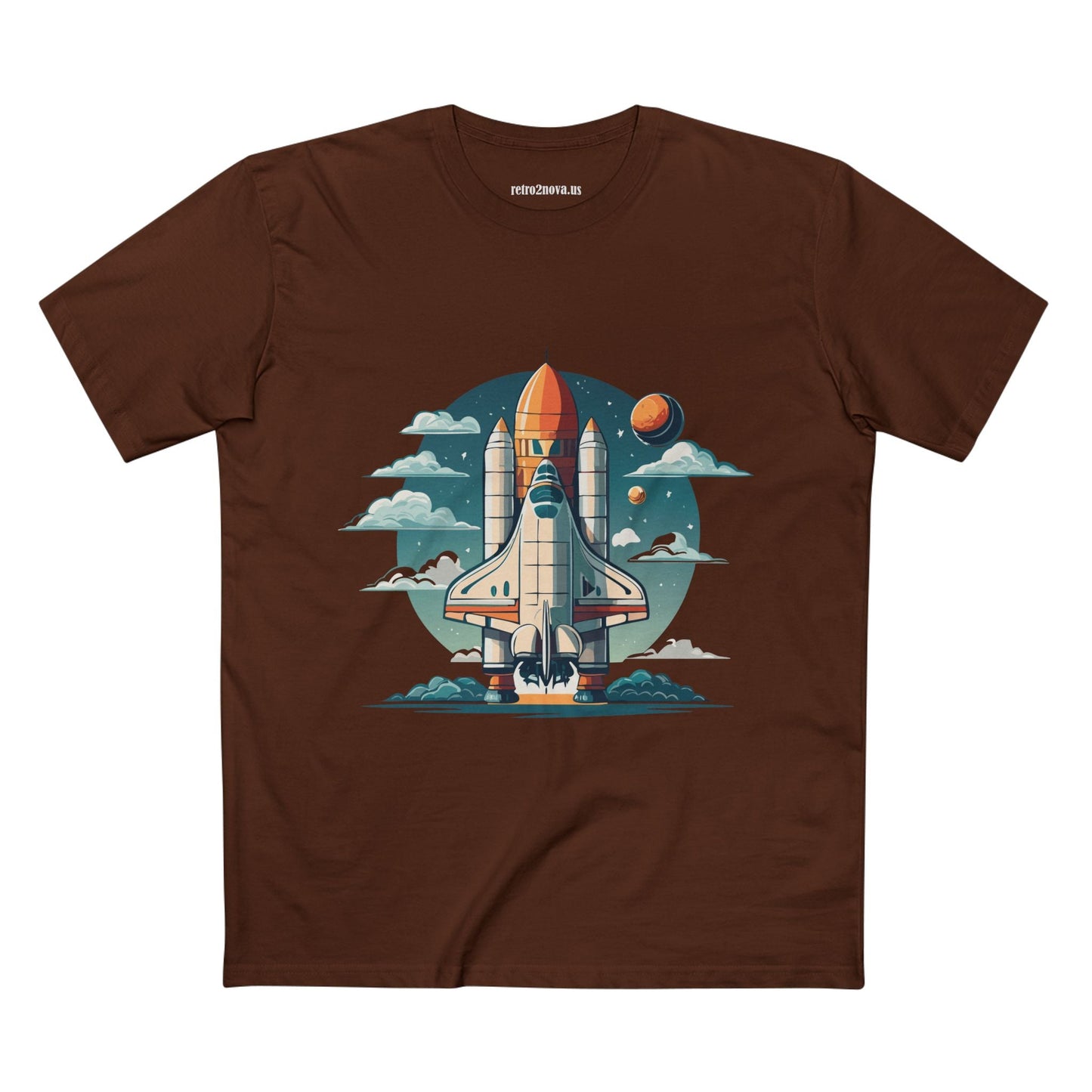 Cosmos Shirt Unisex Premium Cotton Tee With Original Art Design By Retro2Nova CS1