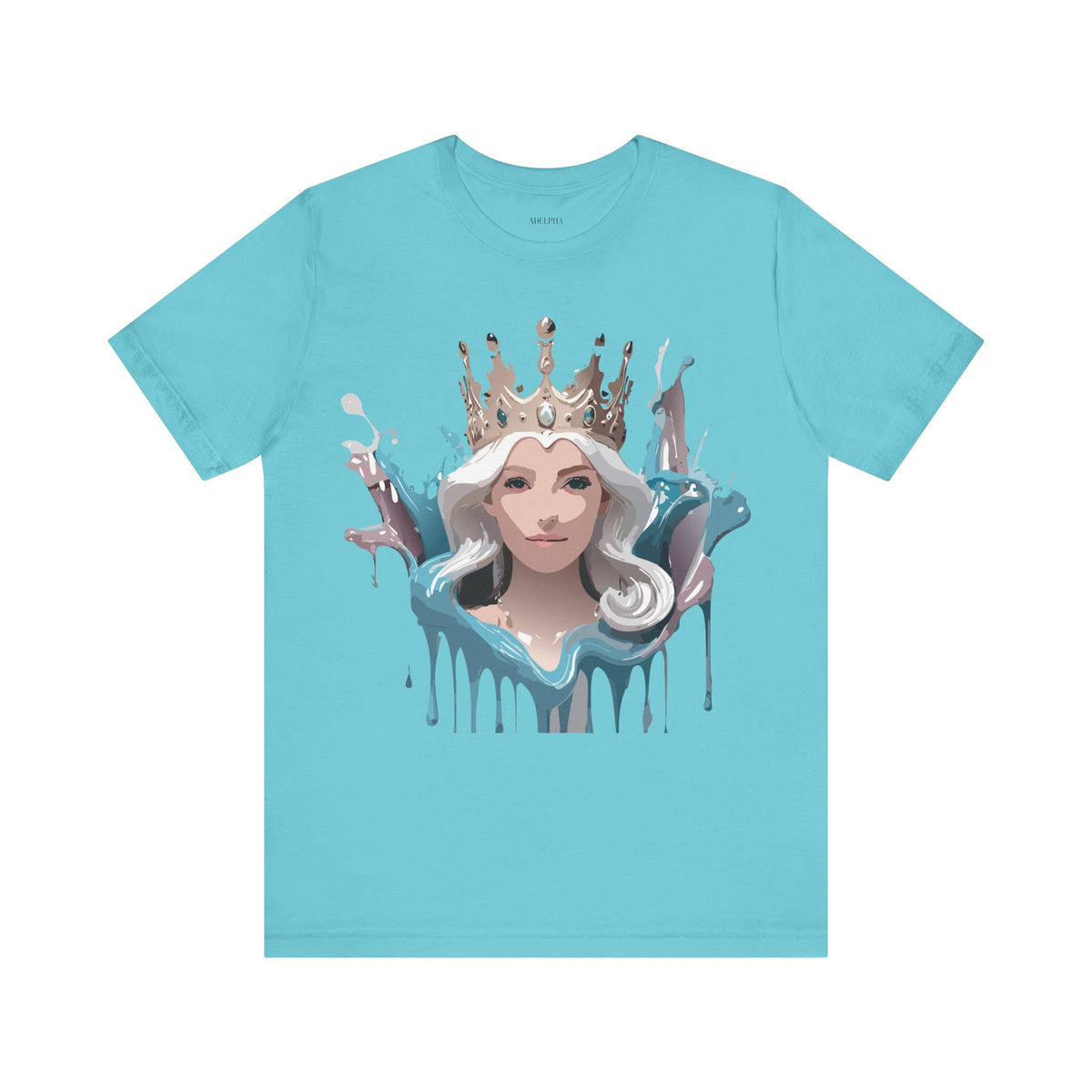 Queen Graphic Unisex Cotton Bella+Canvas Tee with Art Design m194