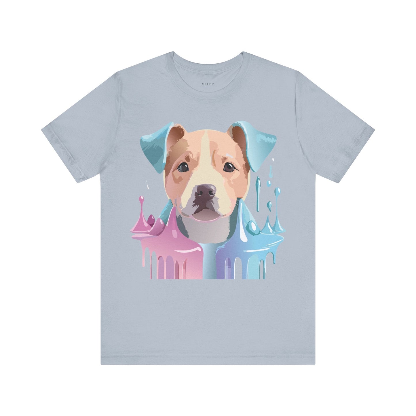 Dog Graphic T Shirt Unisex Jersey Short Sleeve Adelpha Vintage Art Tee Premium Comfort