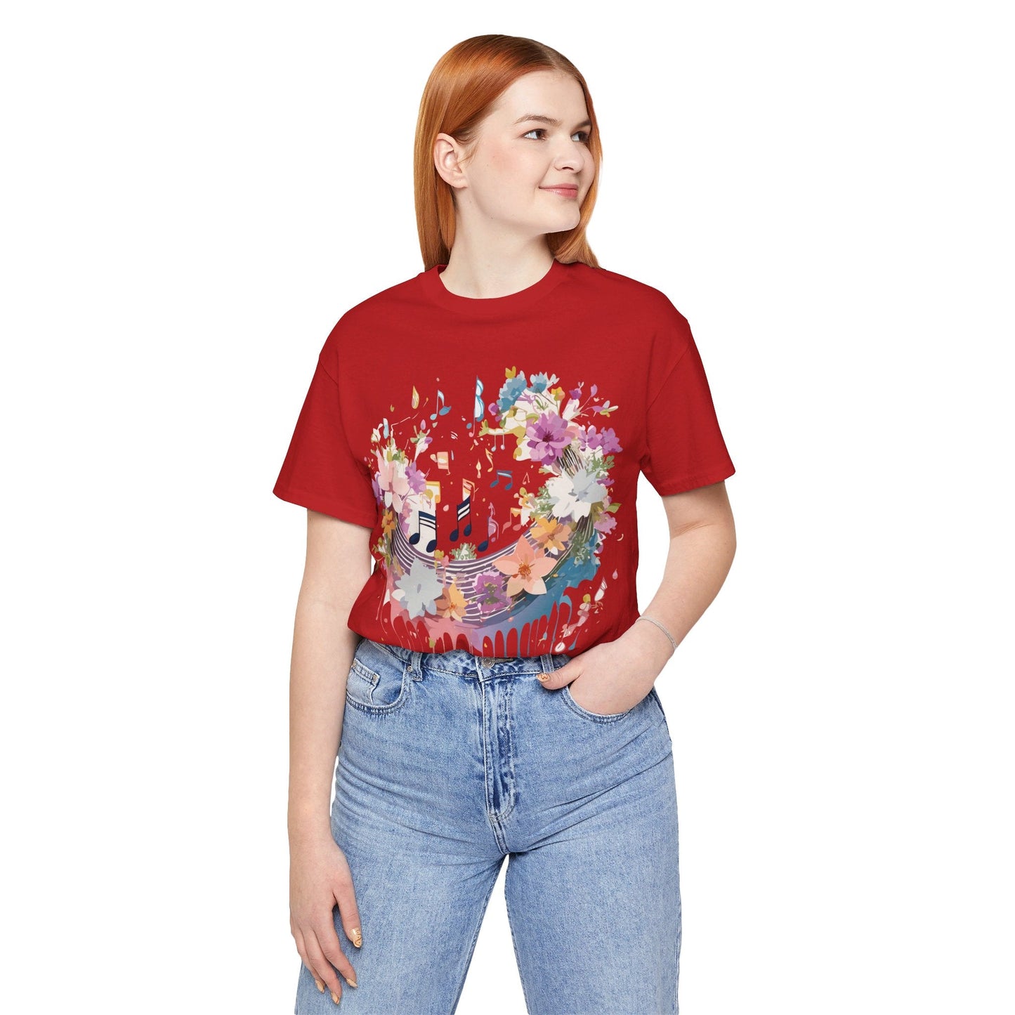 Adelpha Music T Shirt Unisex Graphic Tee With Vintage Inspired Artwork Short Sleeve