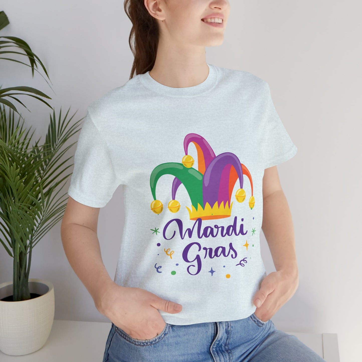 Camiseta unisex de algodón para carnaval