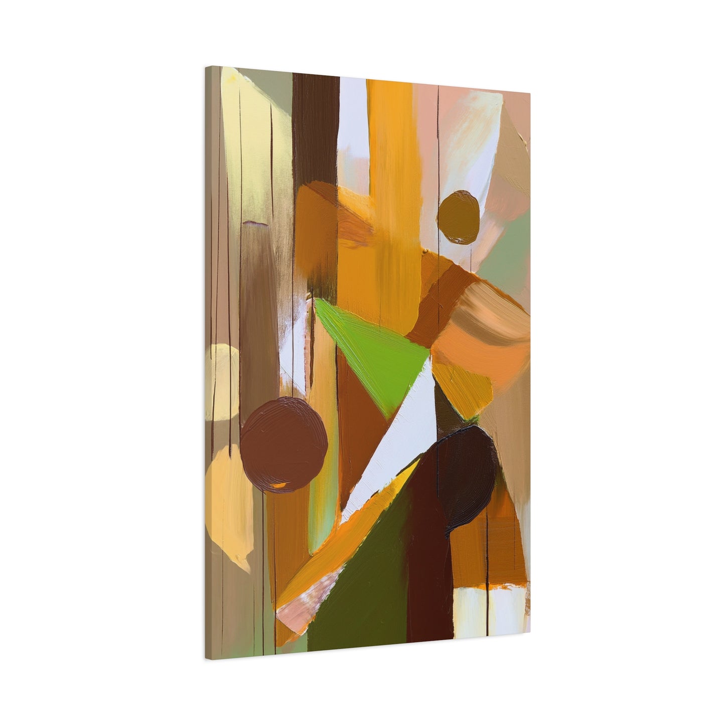 Abstract Geometric Painting Print Canvas 20x24,20x30,24x30 24x32,24x36,30x40 32x48,36x48,40x60 Pine-Wood Inner Frame ABS-57