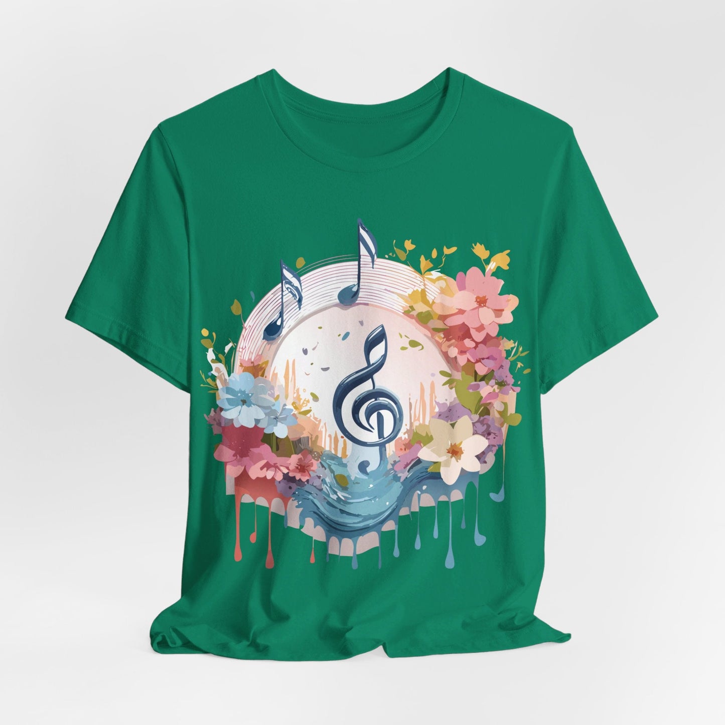 Adelpha Graphic Music T Shirt Unisex Jersey Short Sleeve Tee With Vintage Artwork