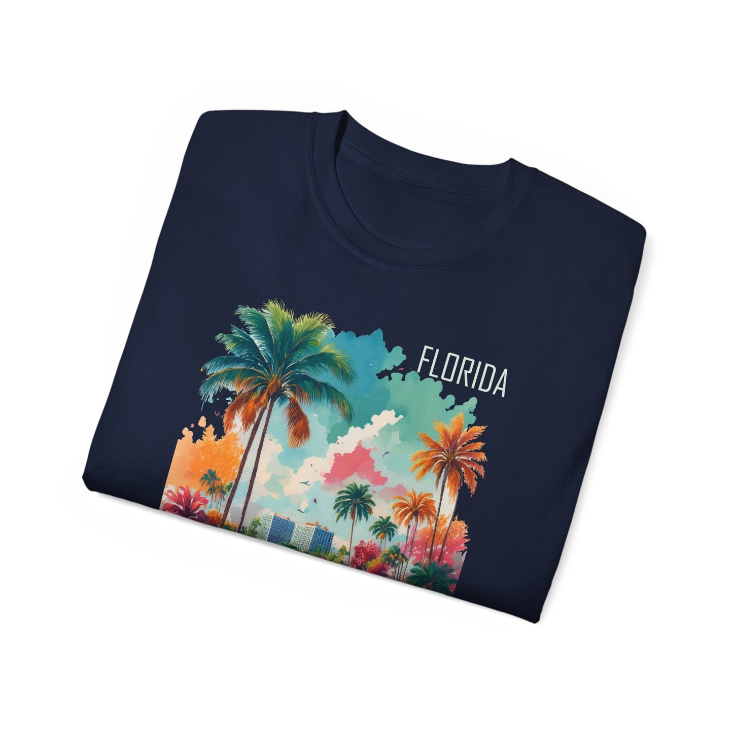 Florida Graphic Unisex Cotton T‑Shirt 2