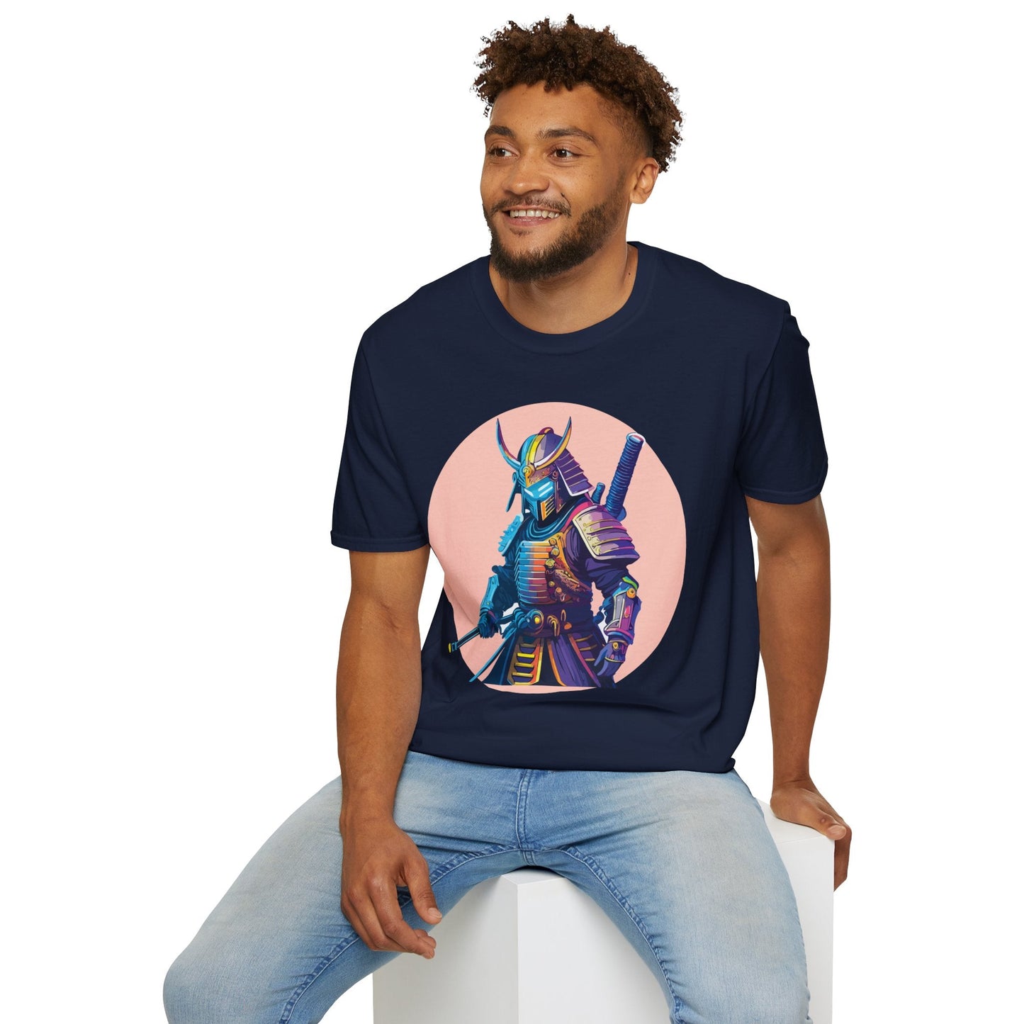 Samurai Shirt Unisex Gildan Softstyle Cotton Tee For Everyday Comfort And Style All Day