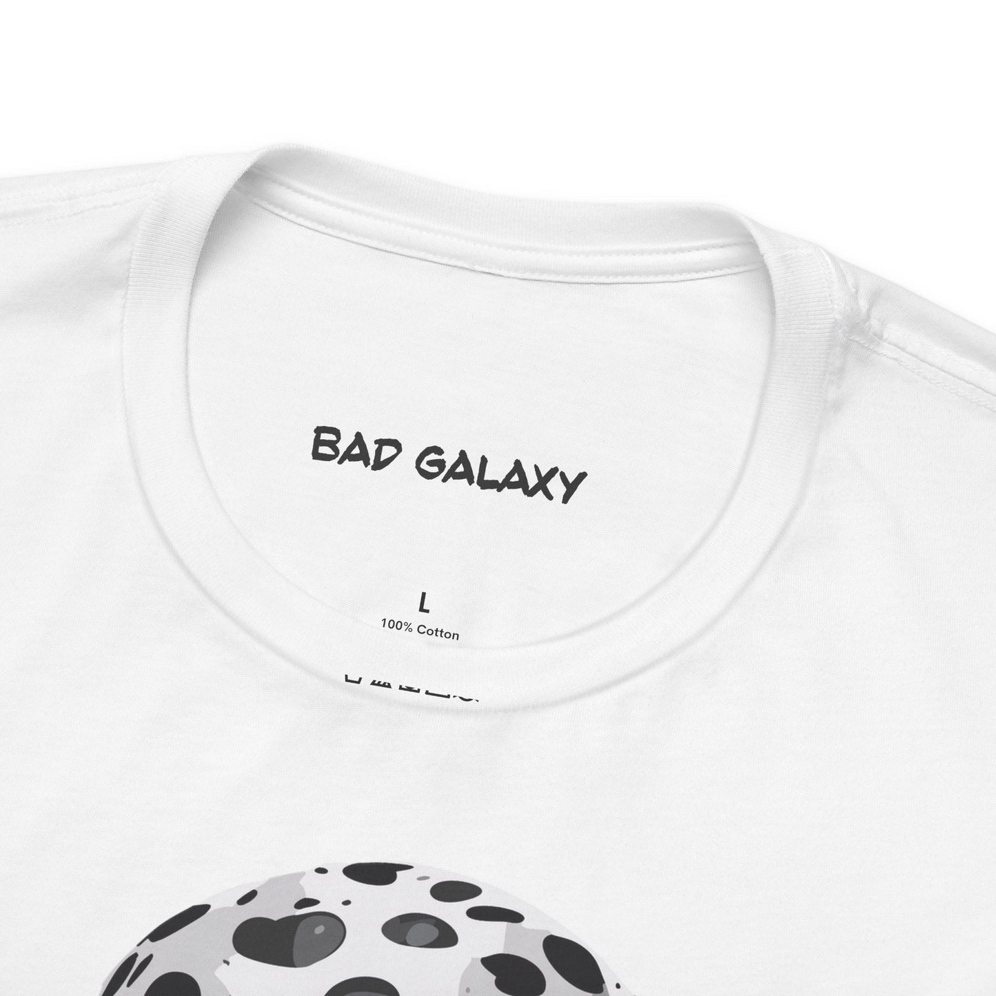 Alien Tee Shirt From Bad Galaxy 100 Percent Cotton Lightweight USA Printed Tee Eco Friendly Inks