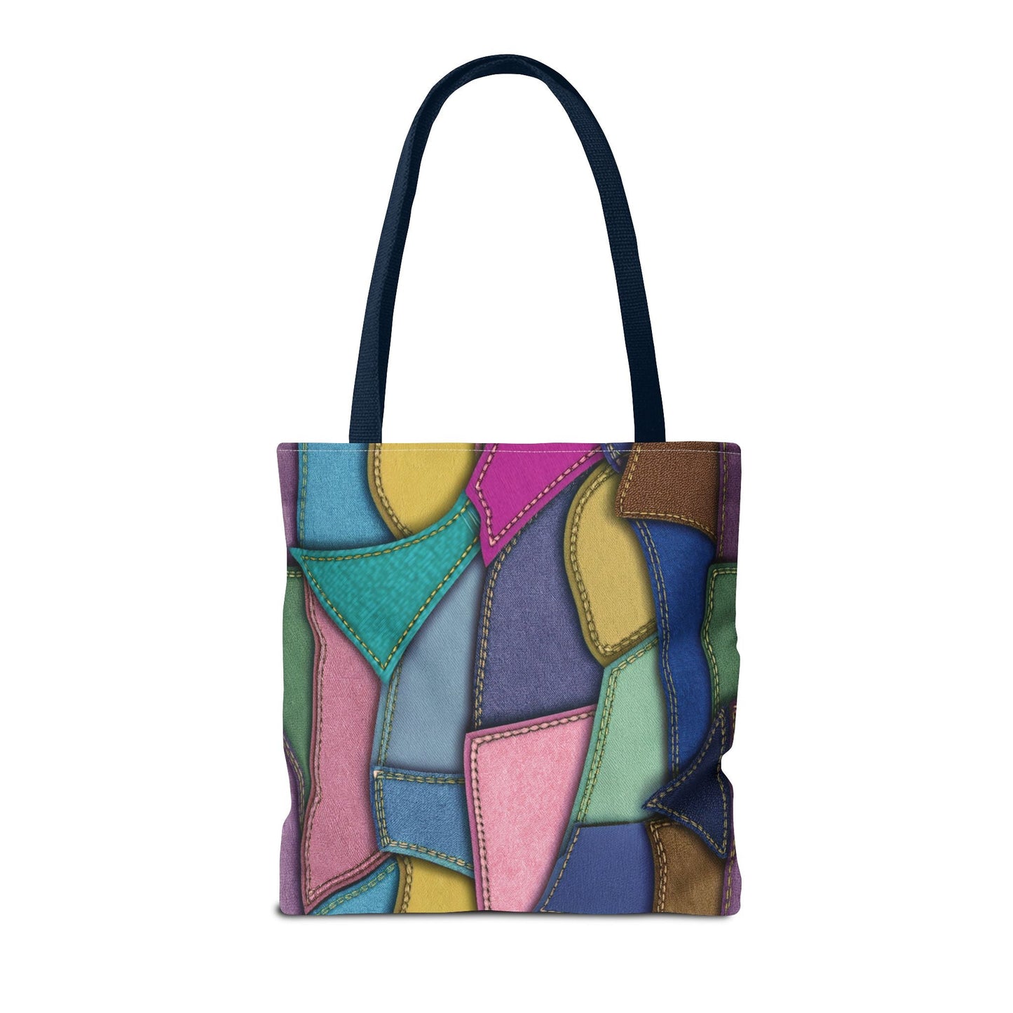 Denim Canvas Bag, Tote Bag Denim Printify