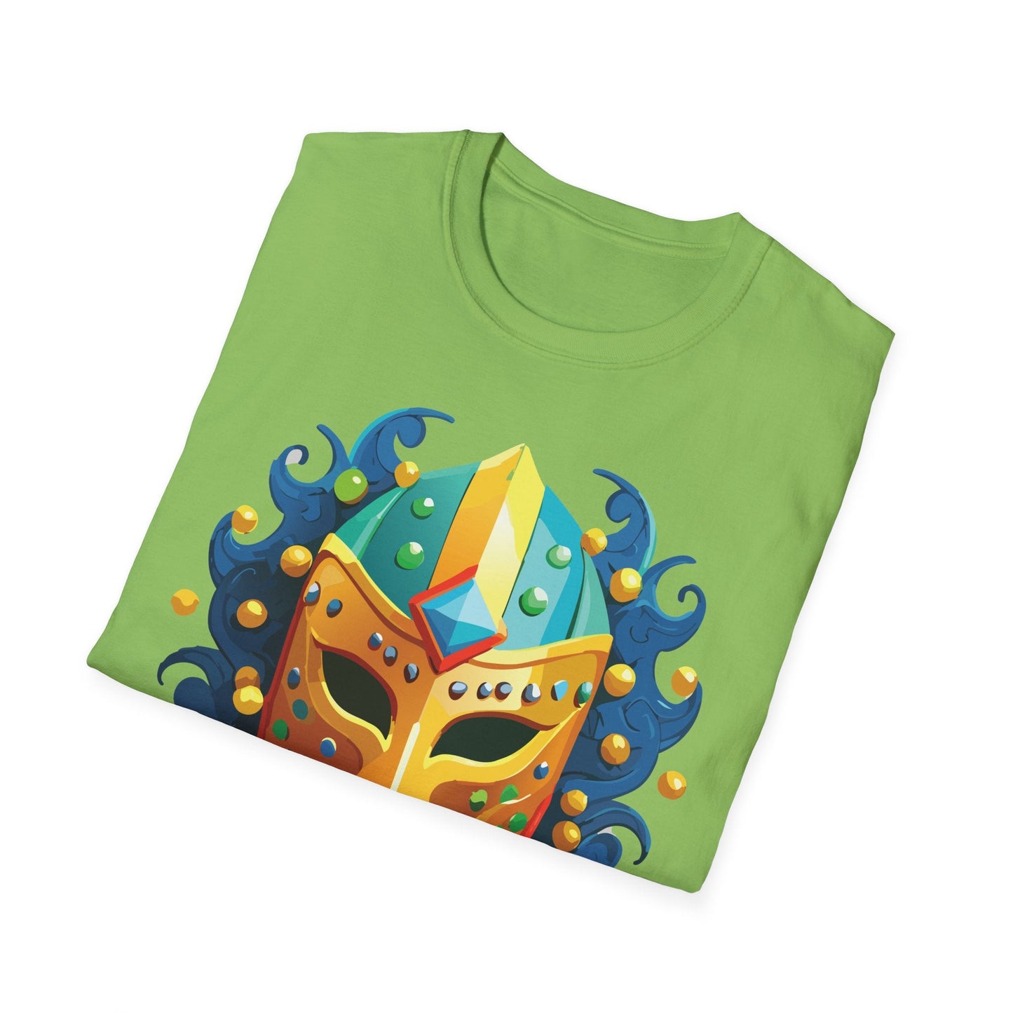Unisex Mask Tee Shirt Gildan Softstyle 64000 100 Percent Ring Spun Cotton Comfort