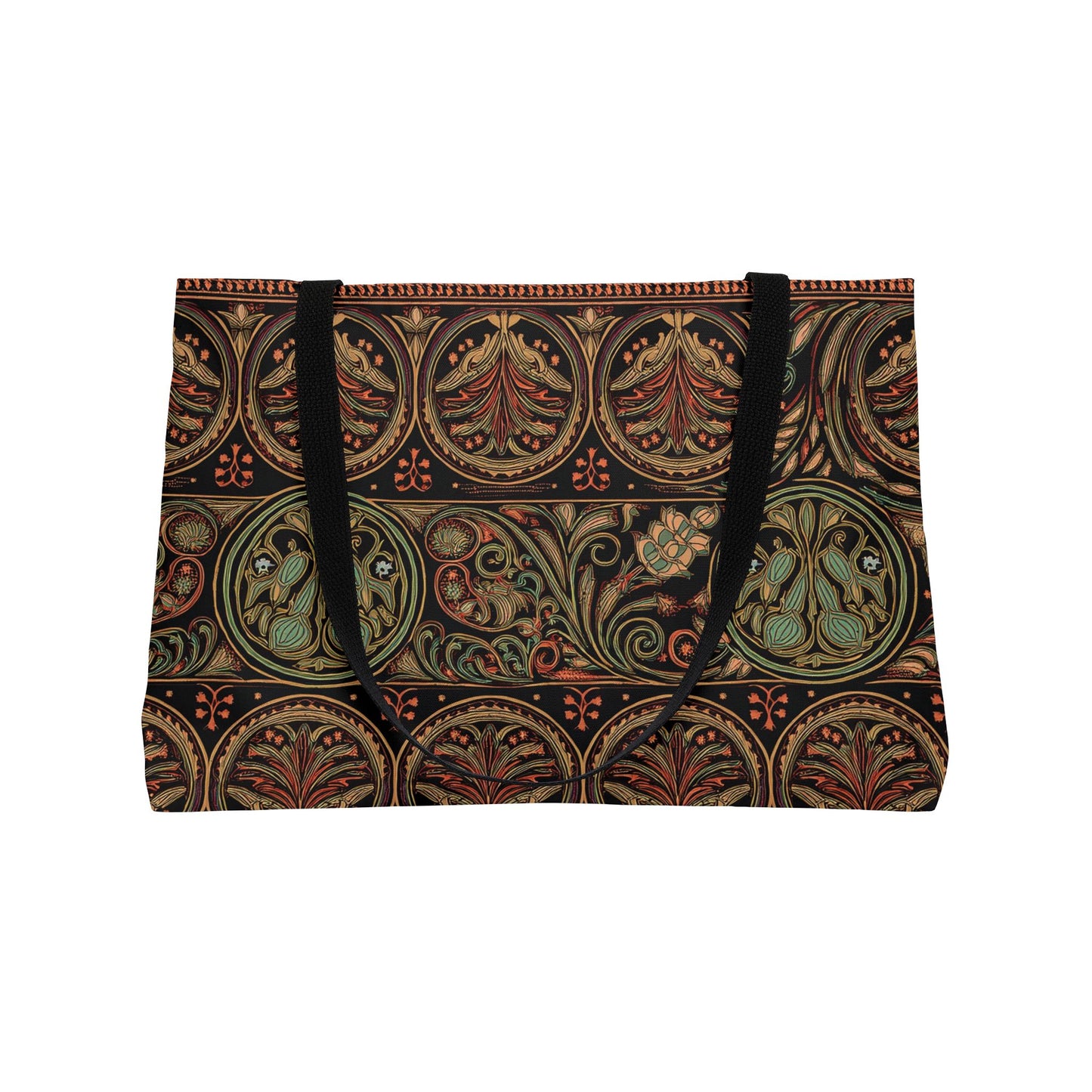 Ornament Print Big Bag High-Quality 100% Spun Poly 24x13 Canvas Art Bag OR-18