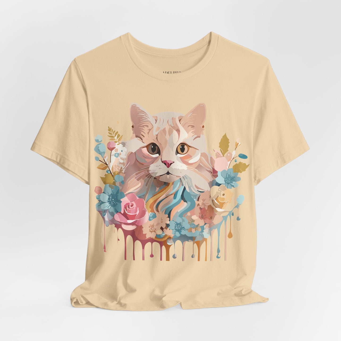 Cat Graphic Tee Unisex Shirt Adelpha Art Vintage Inspired Design