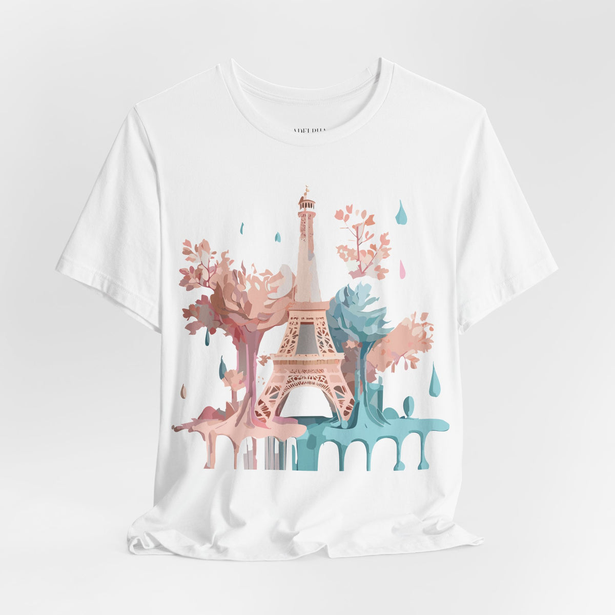 Unisex Cotton Bella+Canvas Tee with Paris