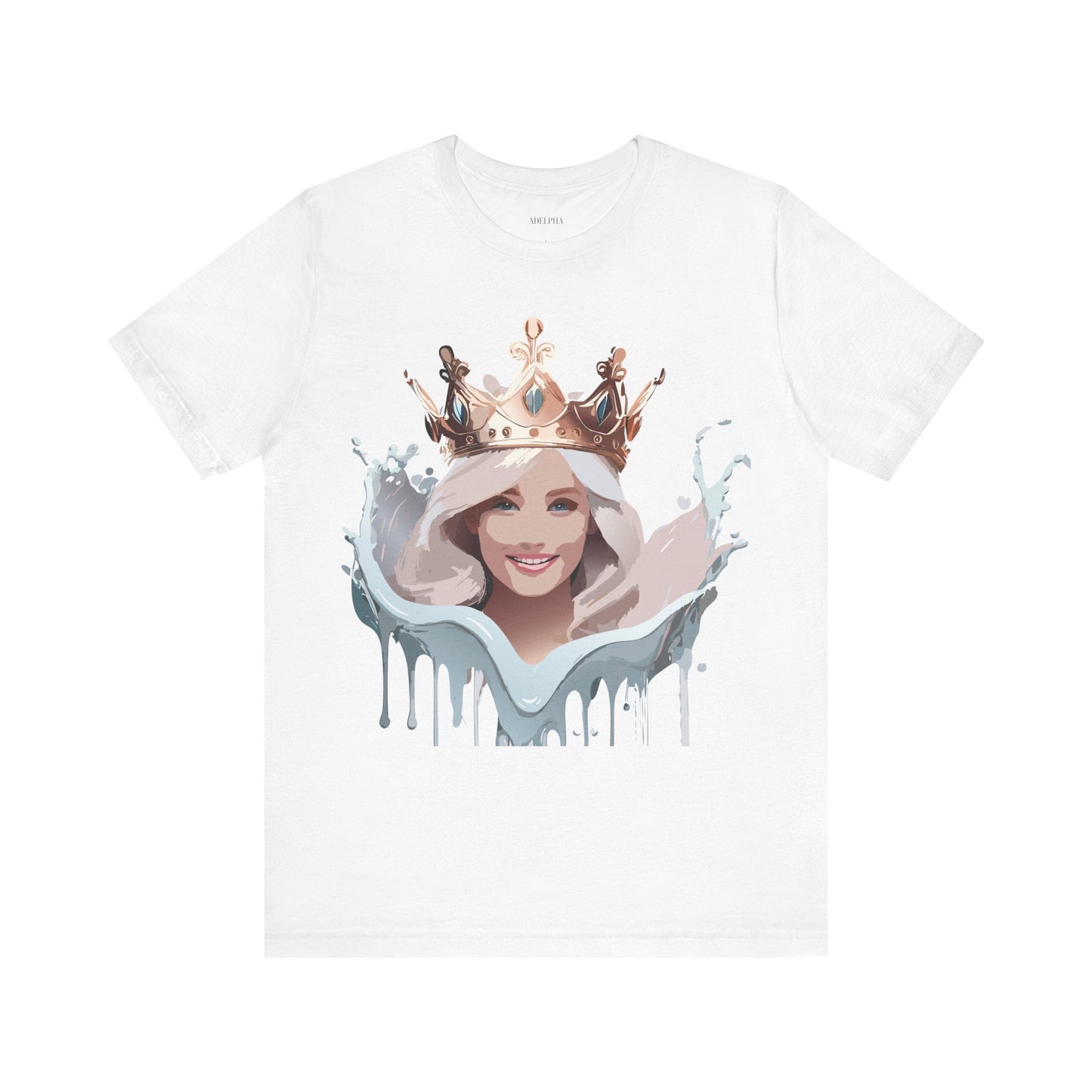 Queen Graphic Tee Unisex Jersey Short Sleeve Vintage Inspired Adelpha Art Design