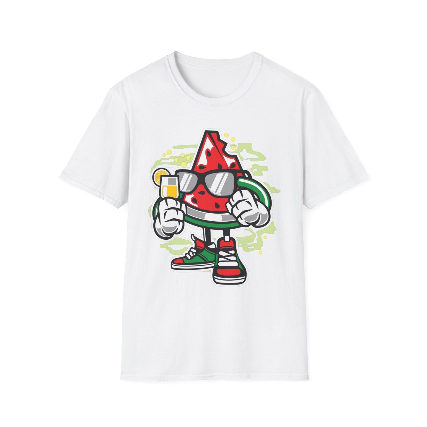 Cartoon T Shirt Animation T Shirt Funny Tee Shirt Unisex Gildan Softstyle 64000 Artwork