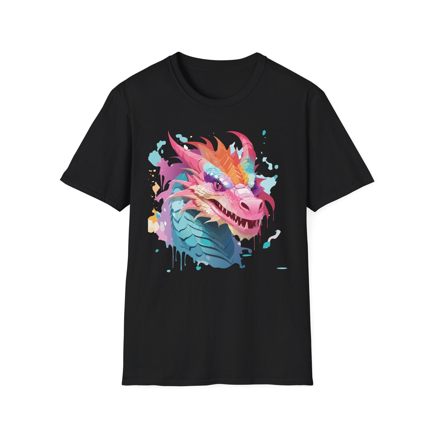 Dragon T Shirt Unisex Dragon Graphic Tee Softstyle 64000 Lightweight Comfort Durable Breathable