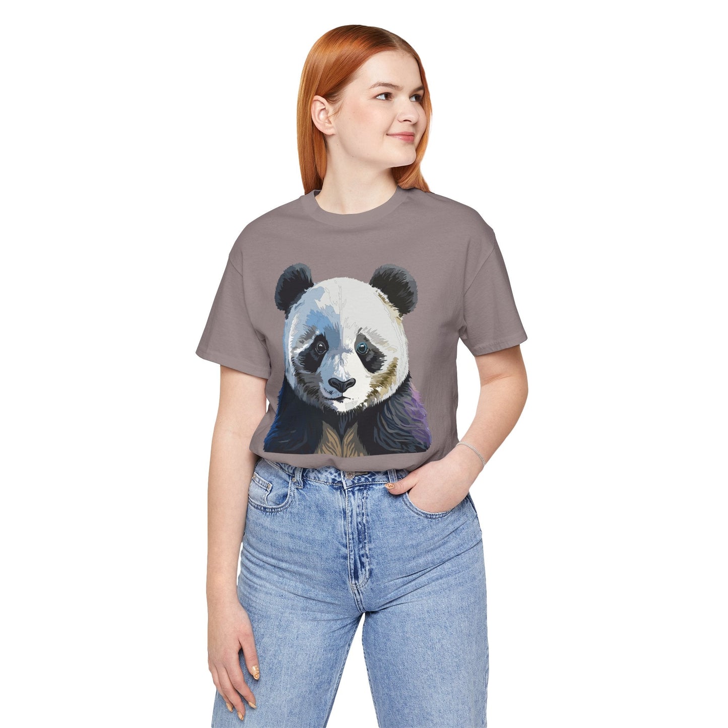 Unisex Animal Graphic Art Tee Shirt Softstyle Cotton Gildan 64000 Wild Animals Design