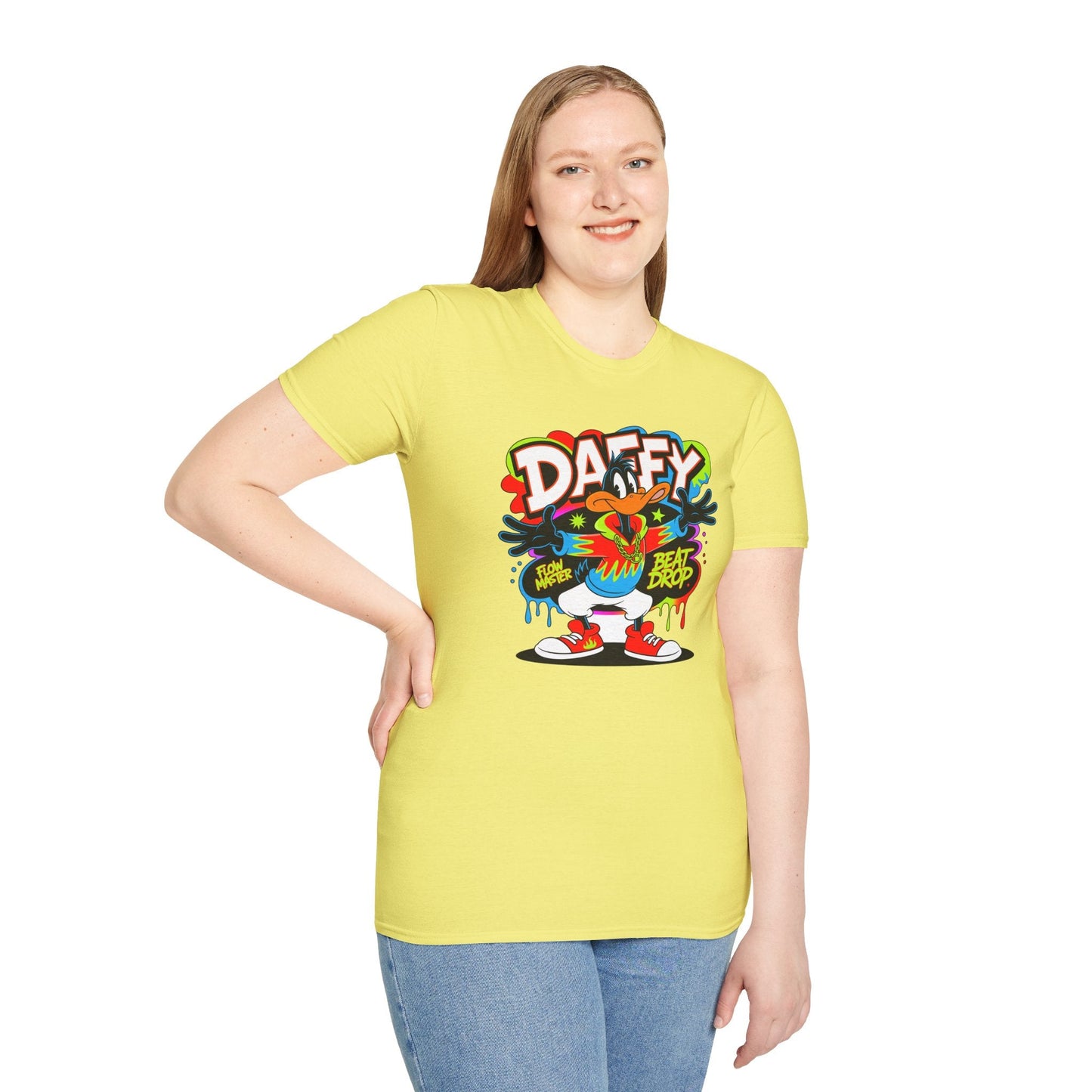 Funny Cartoon Animals T Shirt Unisex Softstyle Tee With Animation Design Gildan 64000