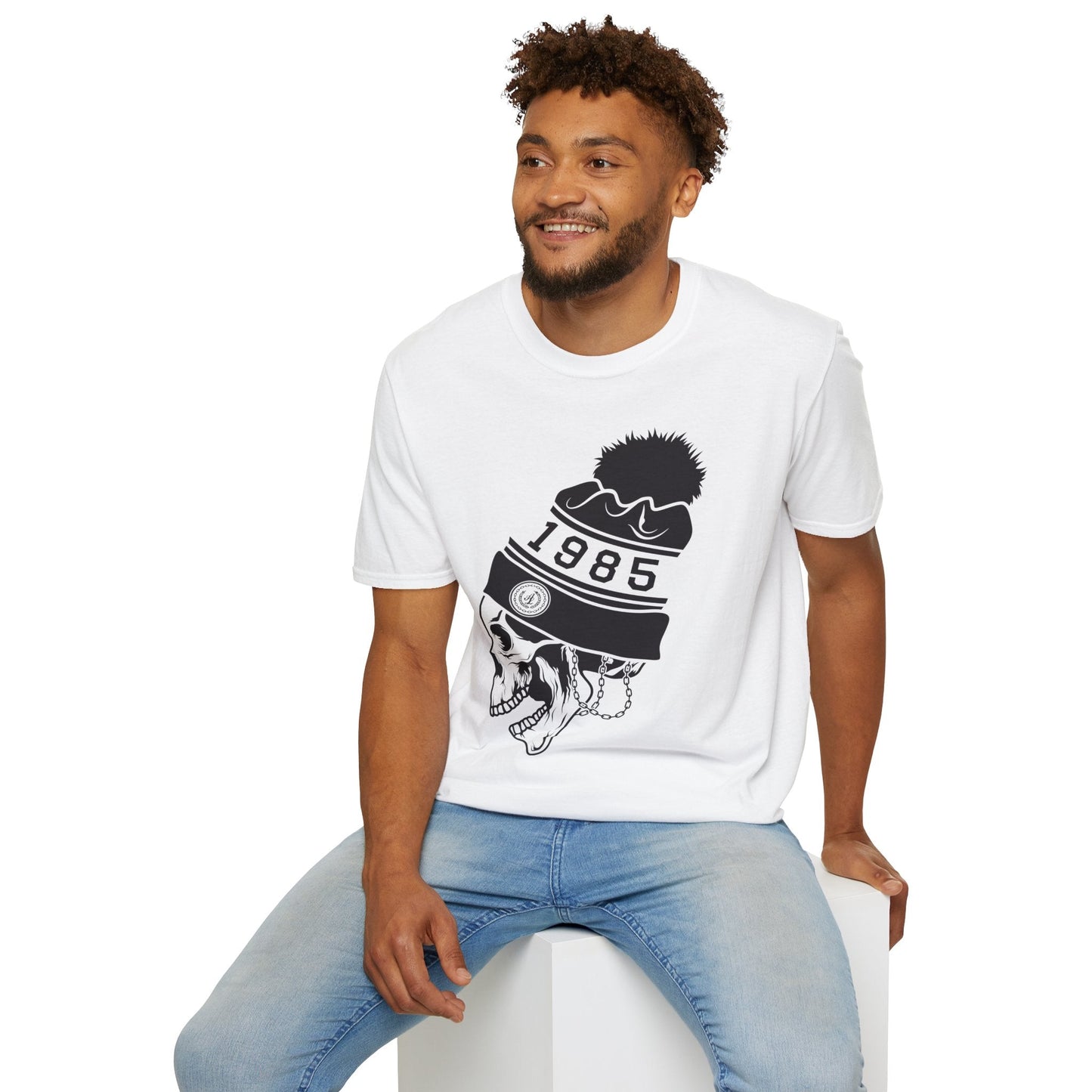 Cartoon Animation T Shirt Unisex Gildan Softstyle 64000 Tee With Art Design Funny Graphic